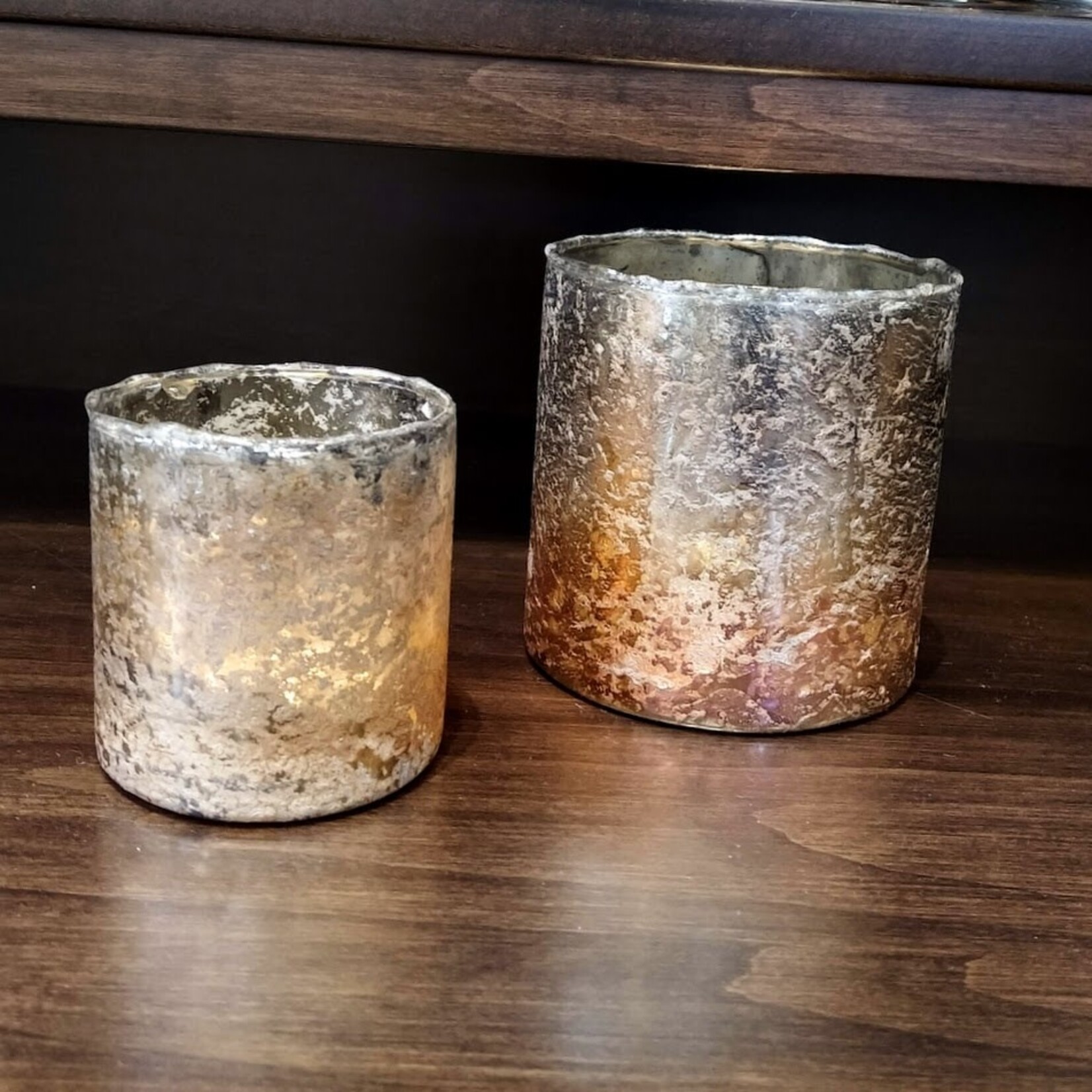 Tozai Candleholder Silver Gold