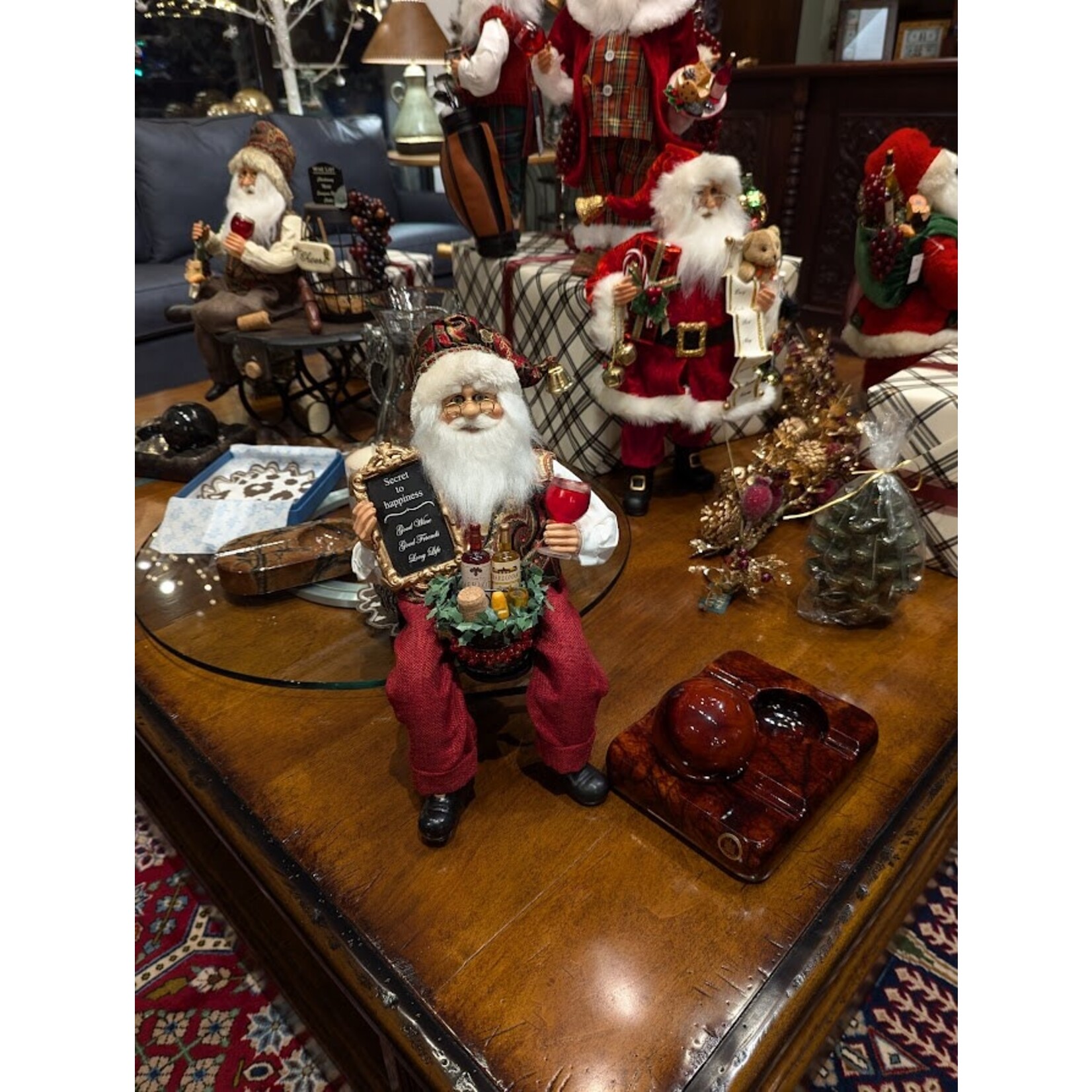 Karen Didion Originals Vinter Santa