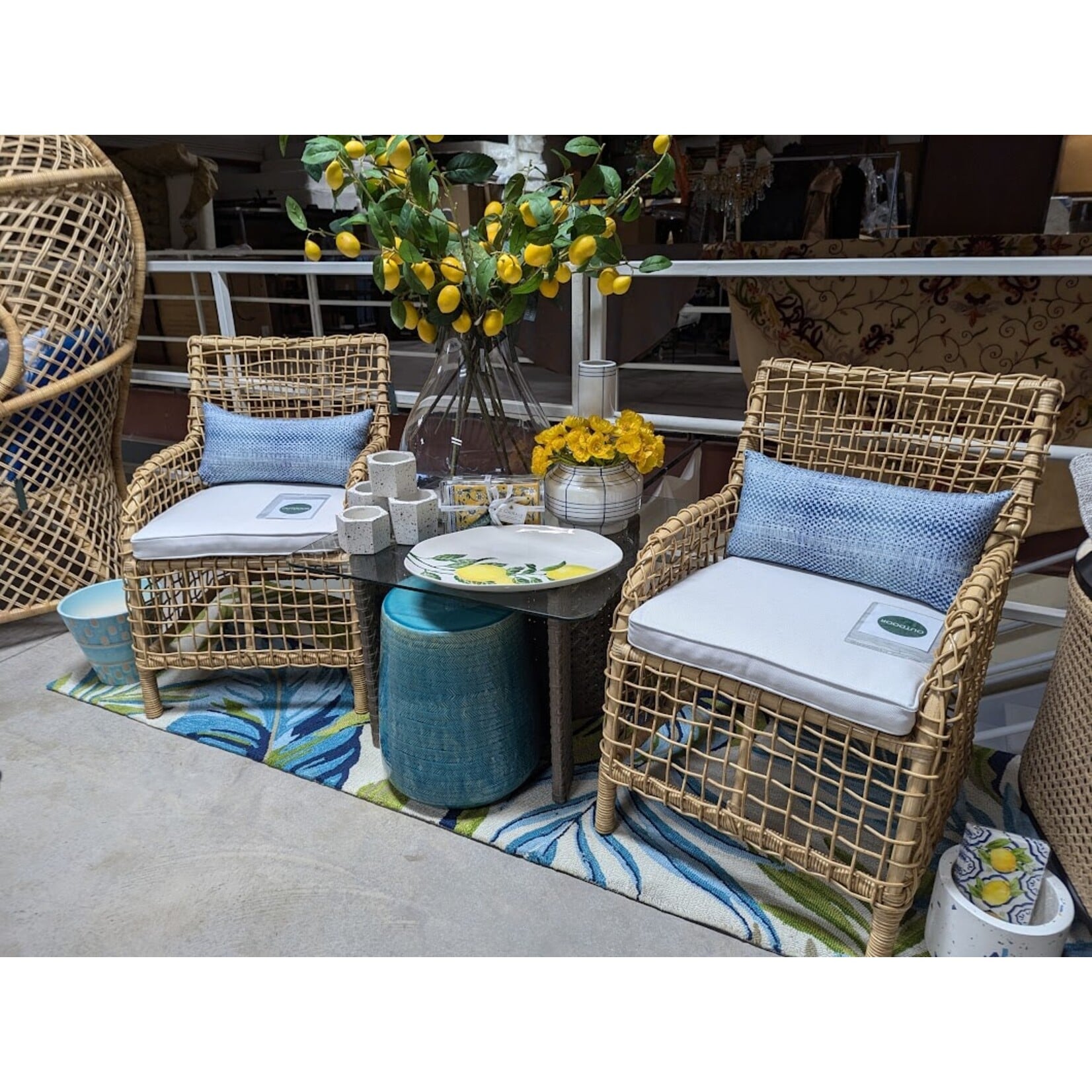 Texxture Terrazza Cement Hex Candleholder Planter