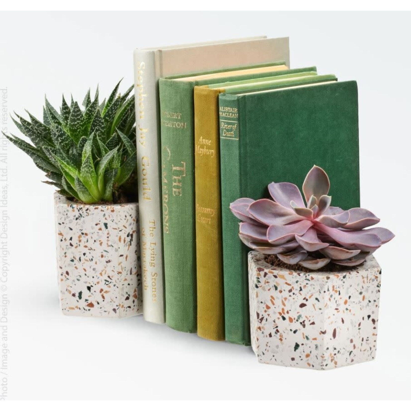 Texxture Terrazza Hex Candleholder