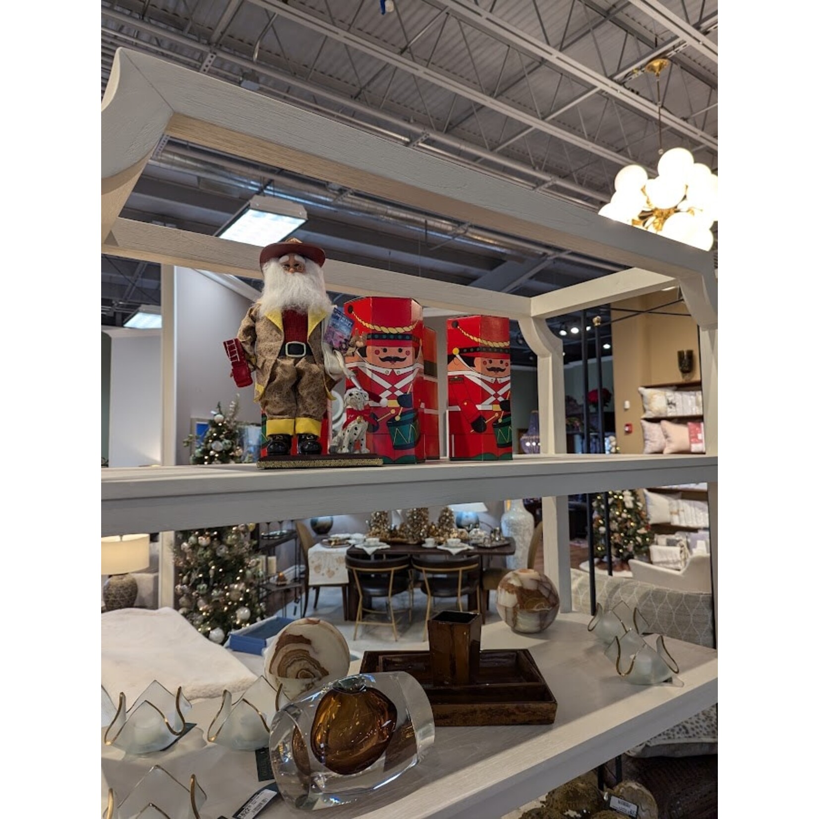 Karen Didion Originals Fire Chief Santa