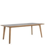 Summer Classics Madeira Natural Teak & Gray Outdoor Dining Table