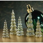 Zodax Linden LED Glass Tree Light Green