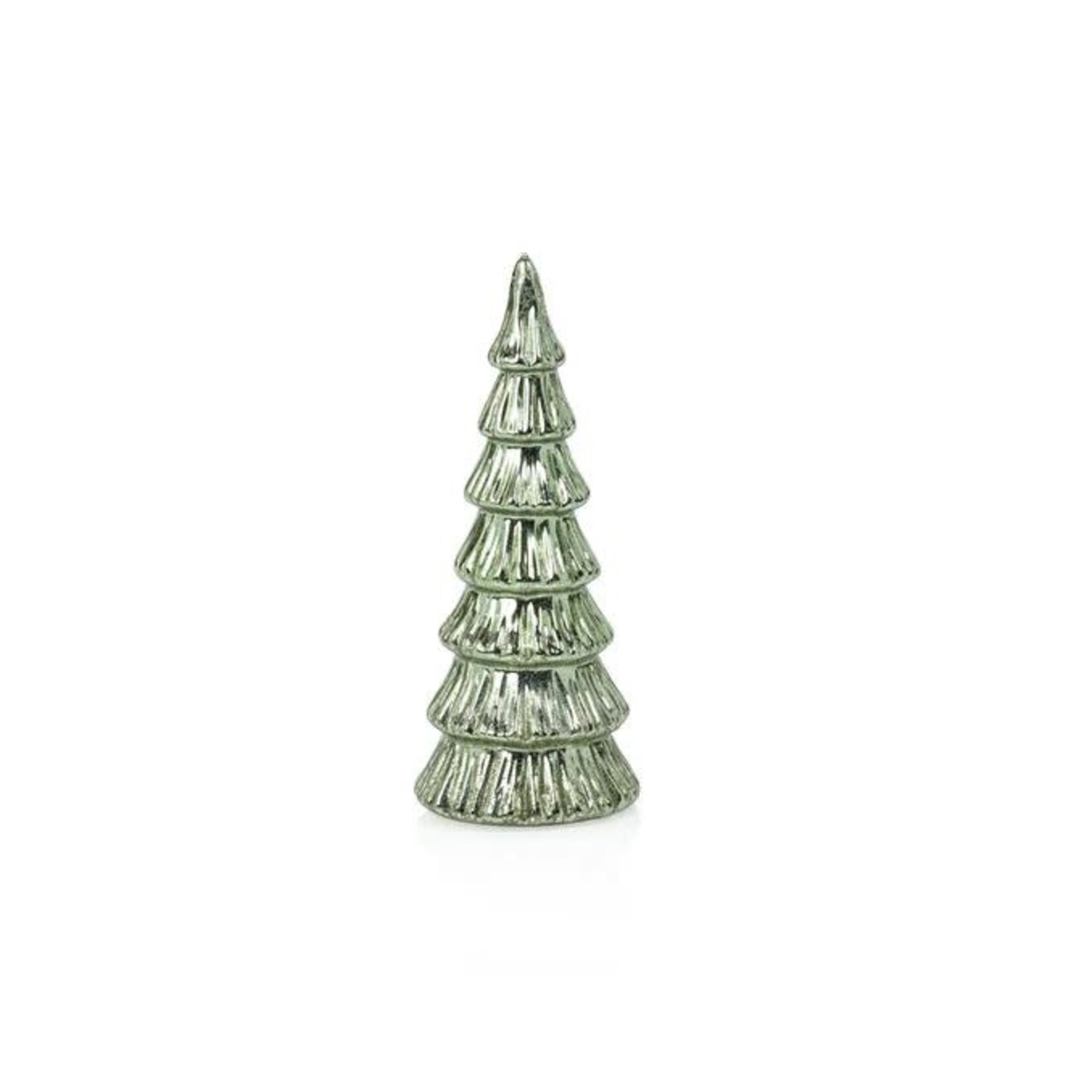 Zodax Linden LED Glass Tree Light Green