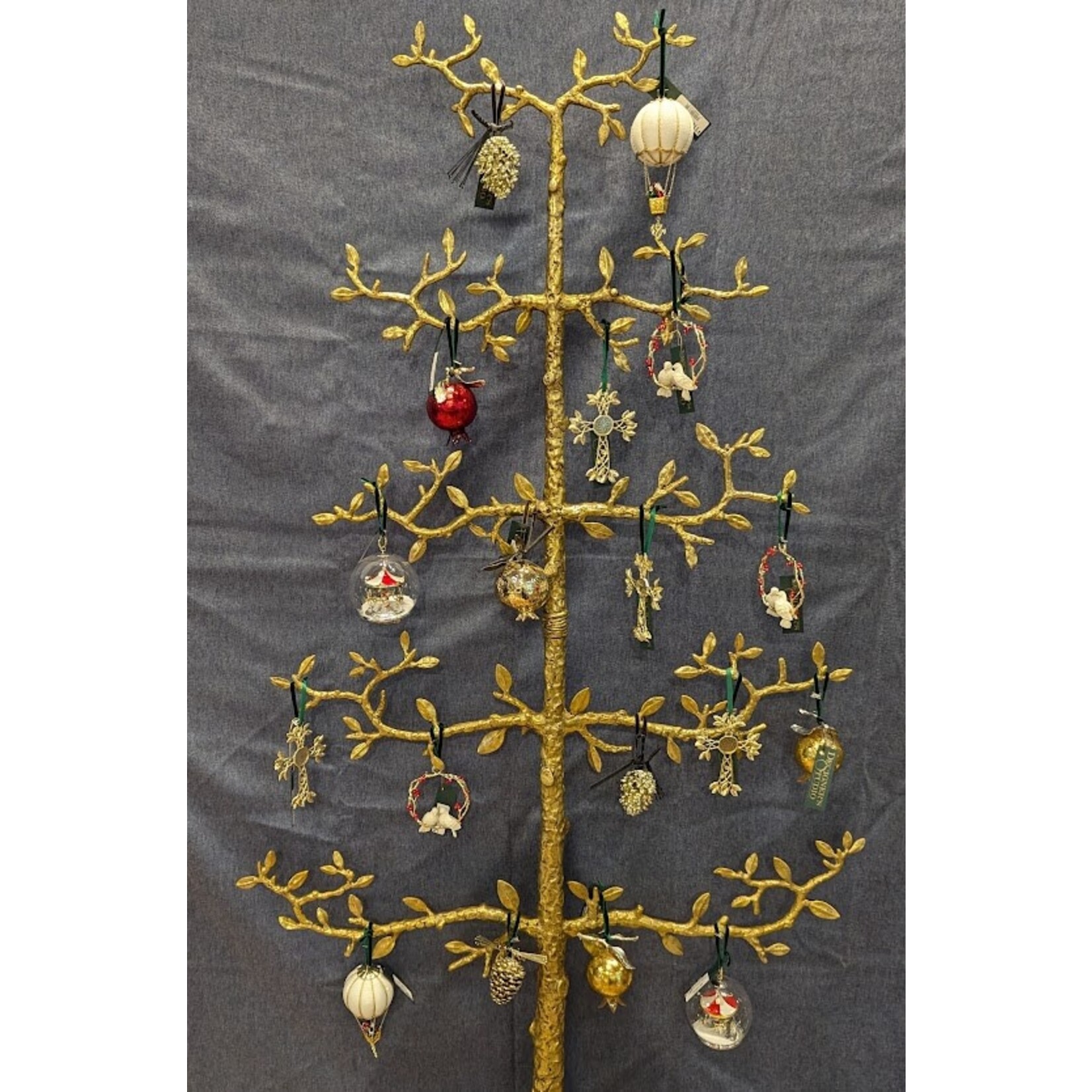 Michael Aram Espalier Christmas Ornament Tree Gold Large