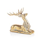 Zodax Large Deer with Ornamental Wreath