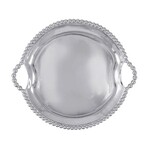 Mariposa Pearled Handled Serving Bowl