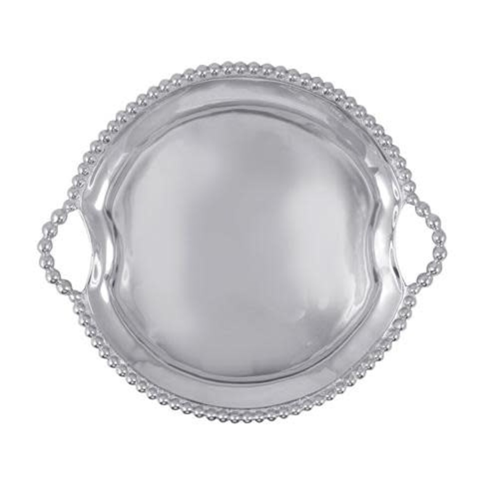 Mariposa Pearled Handled Serving Bowl