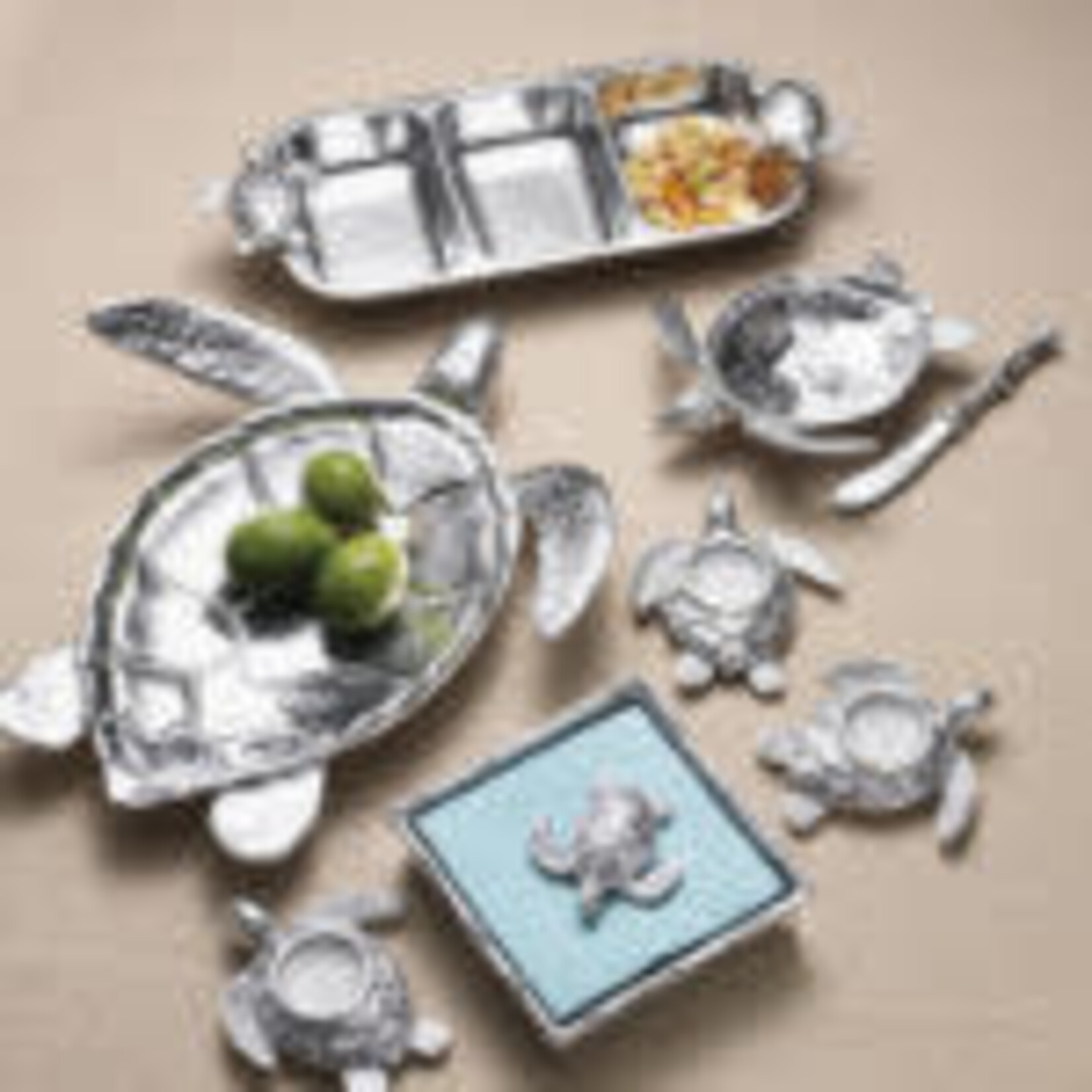Mariposa Sea Turtle Sauce Dish Set