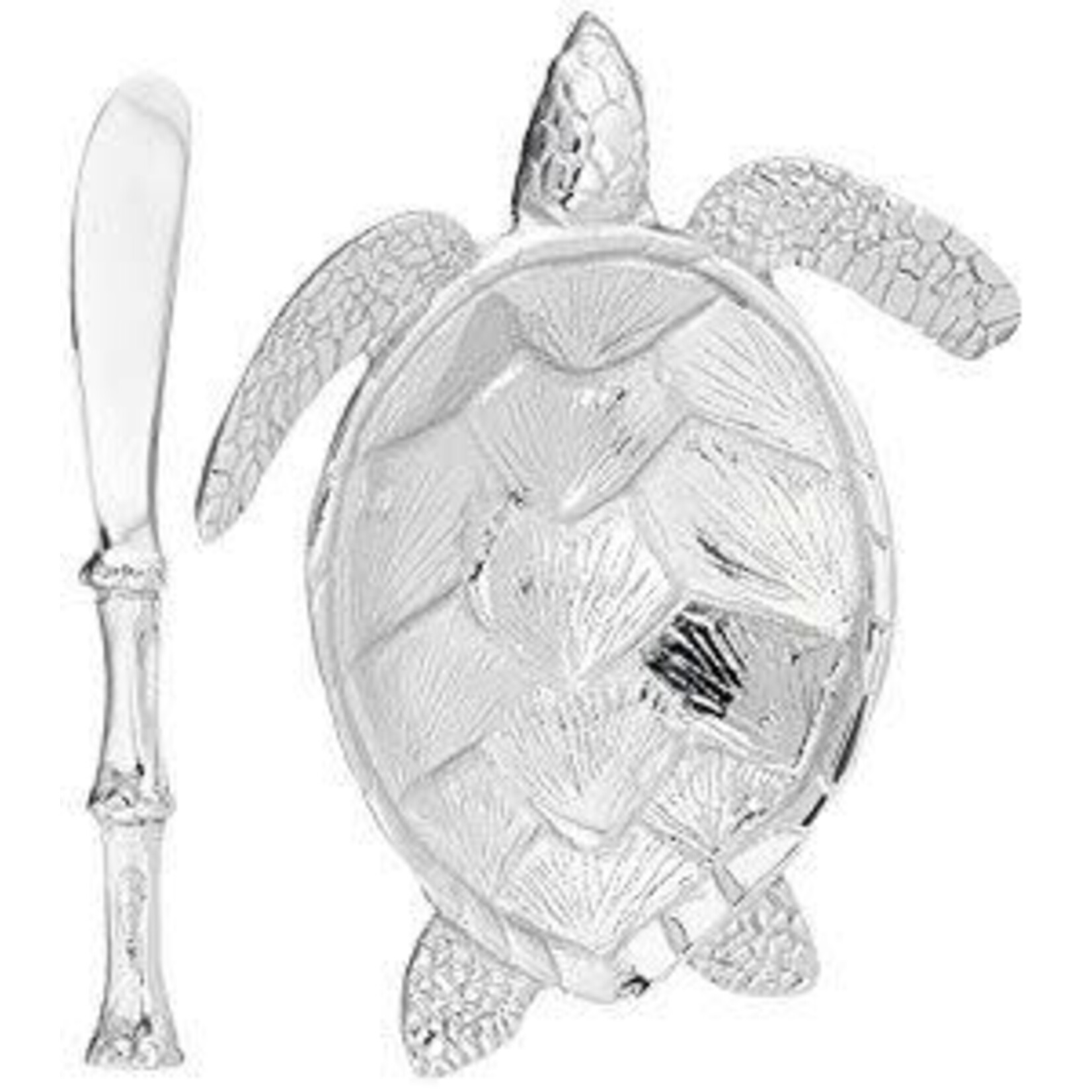 Mariposa Sea Turtle Sauce Dish Set