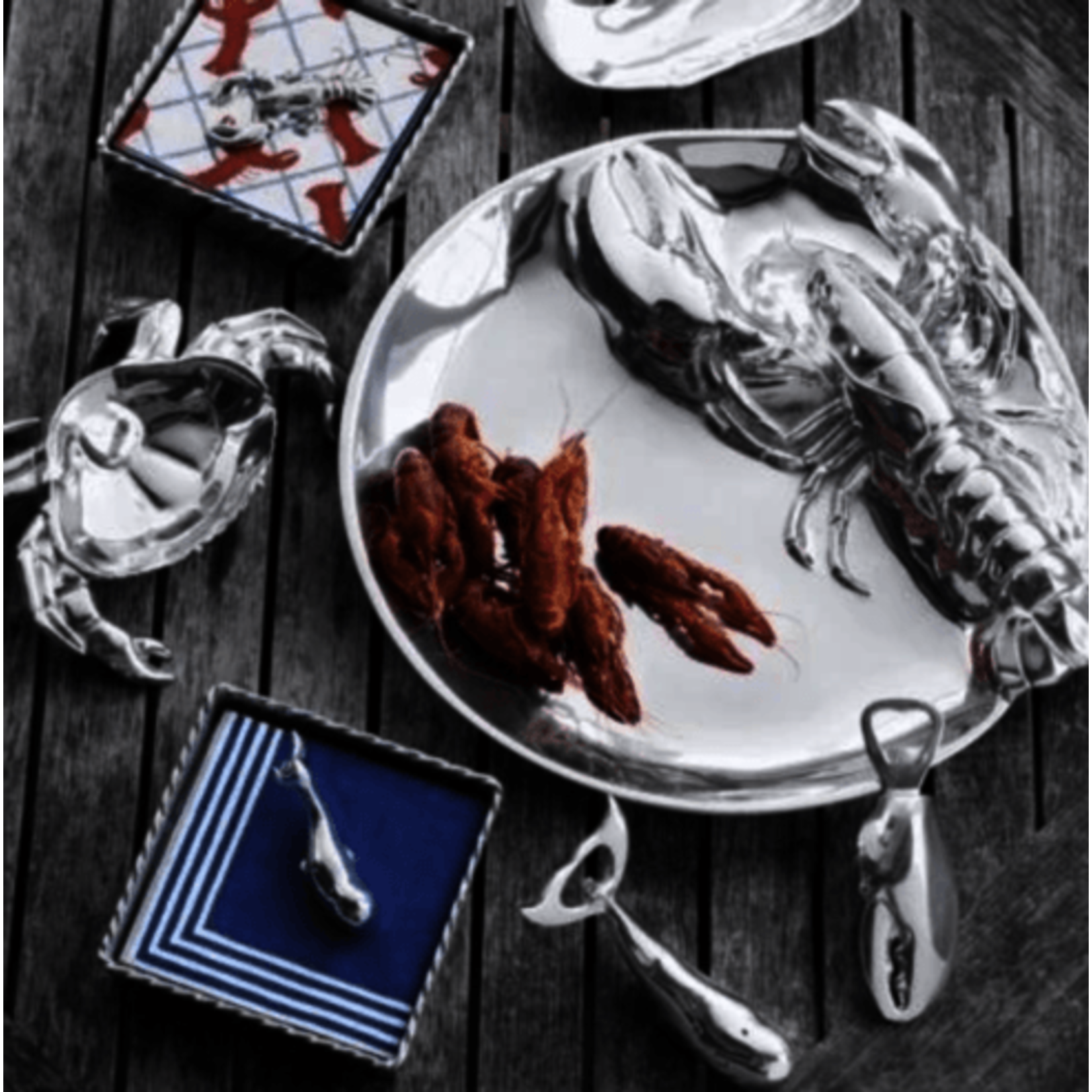 Mariposa Lobster Sectional Server