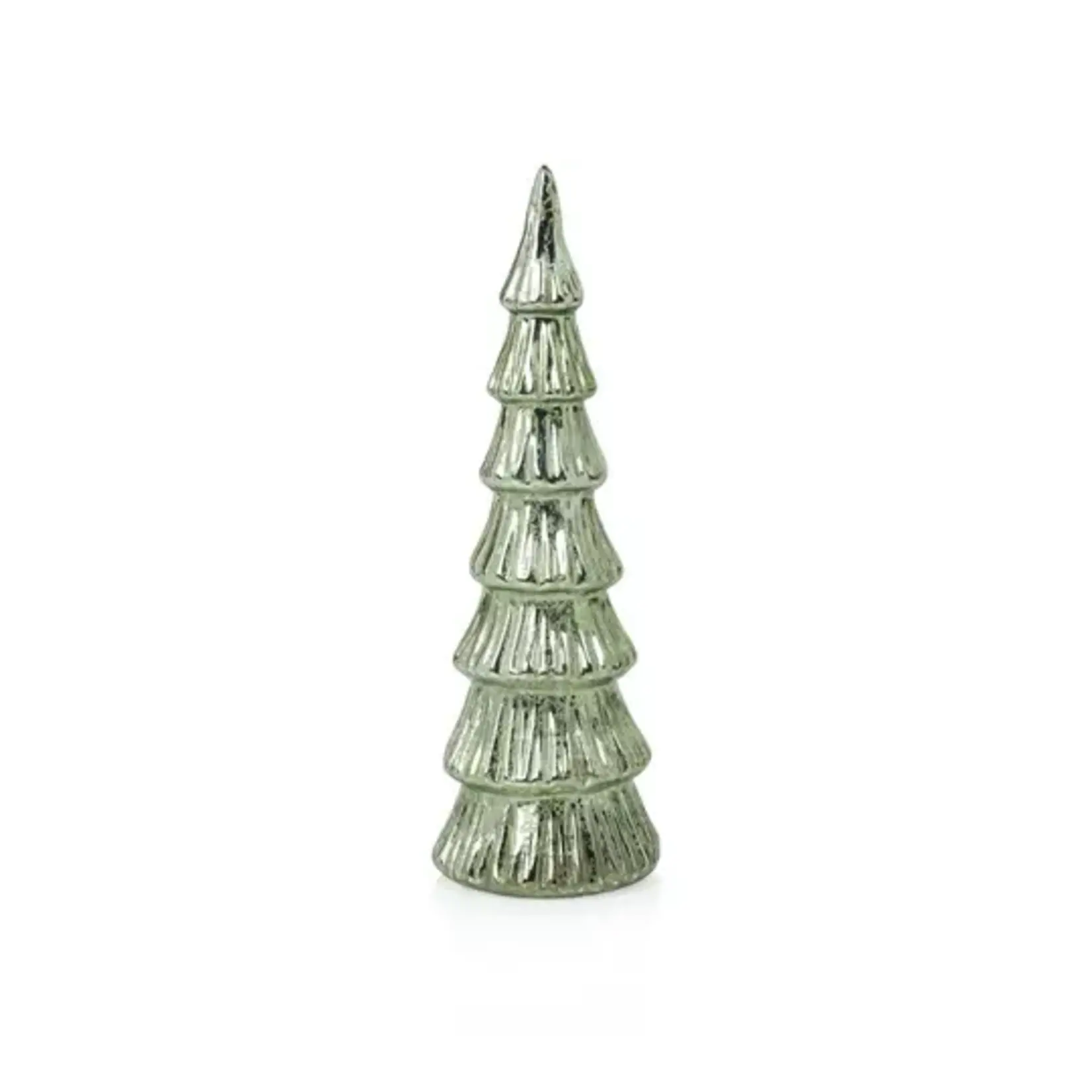 Zodax Linden LED Glass Tree Light Green