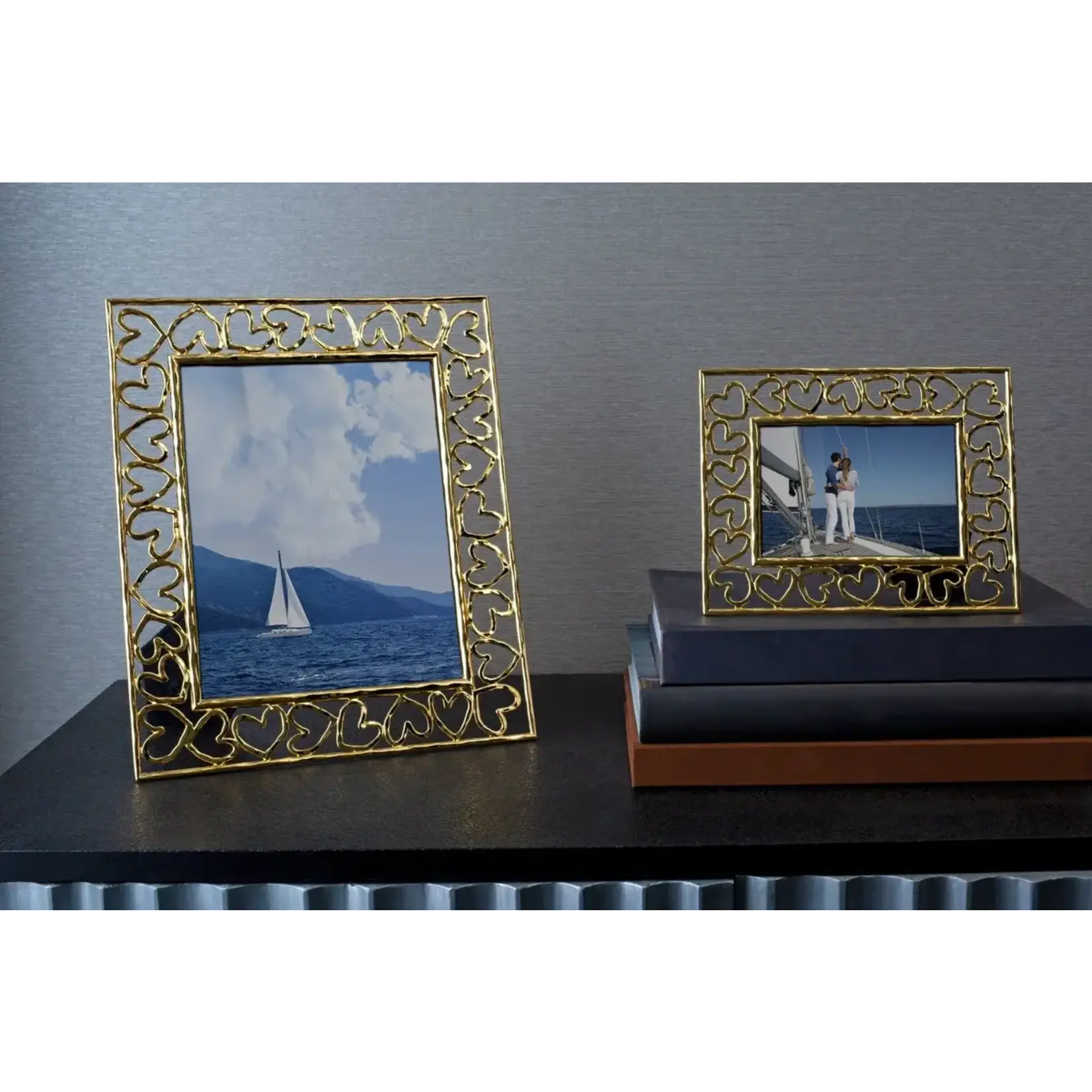 Michael Aram Heart Photo Frame 8x10 Gold