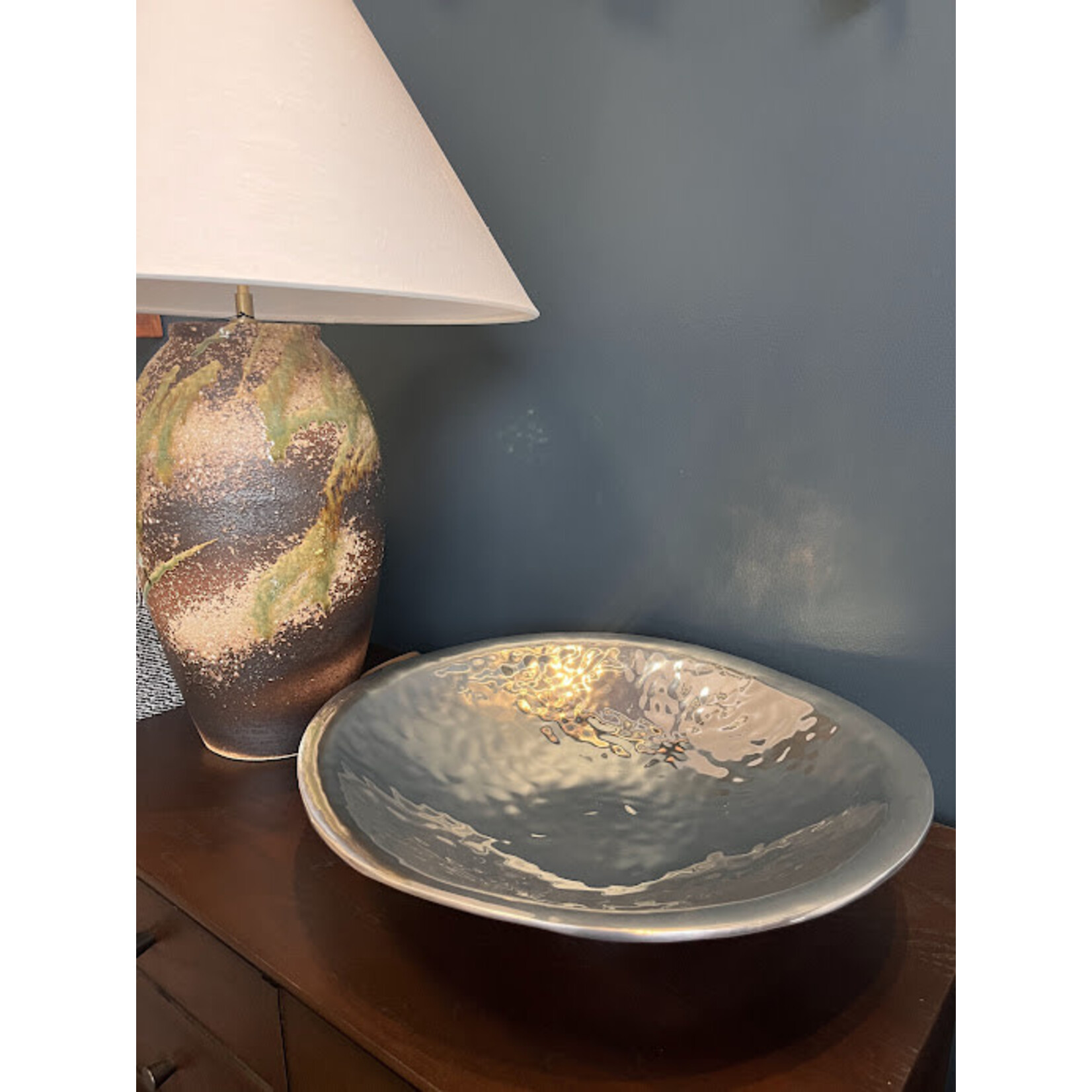 Mariposa Shimmer Centerpiece Bowl