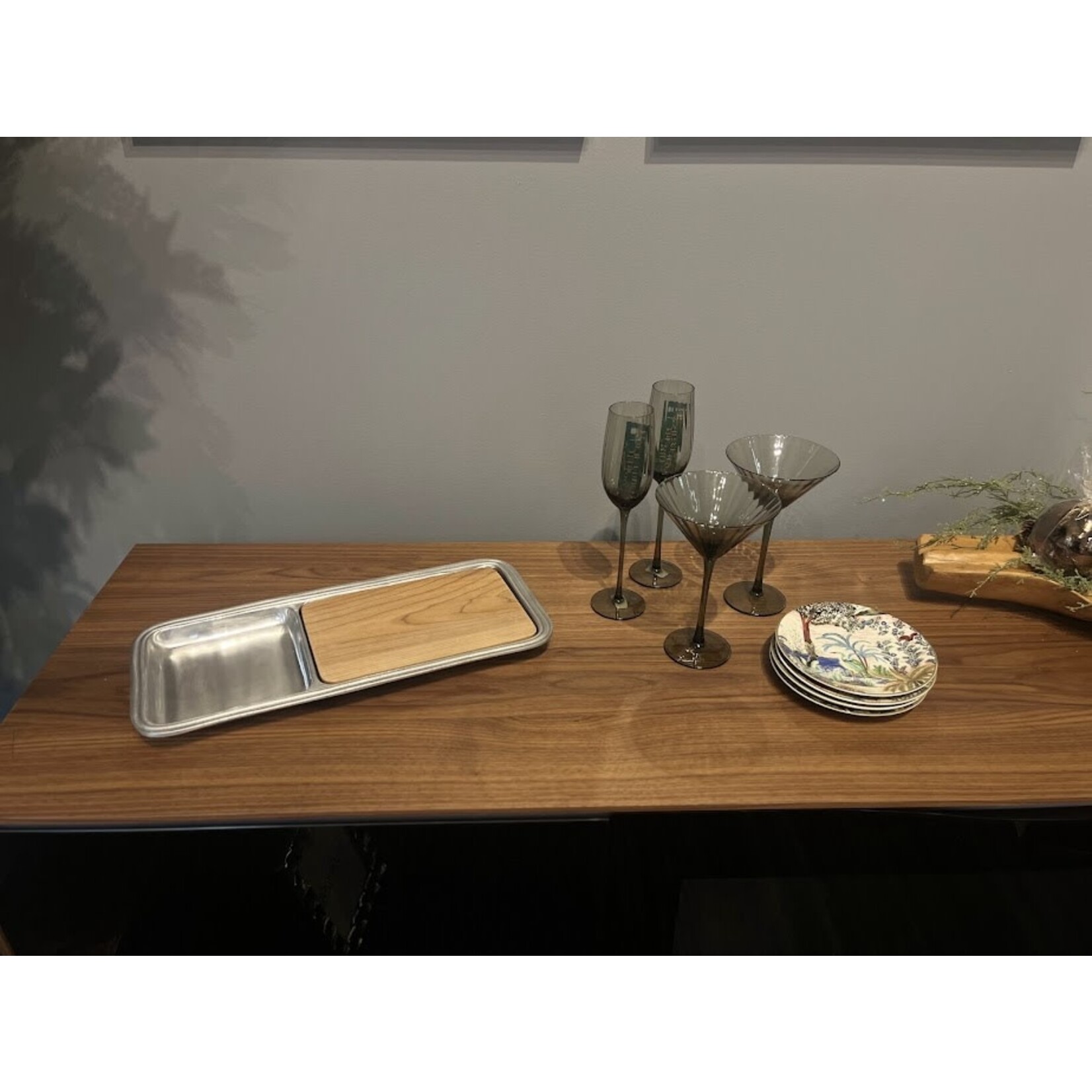 Mariposa Classic Cheese & Cracker Server