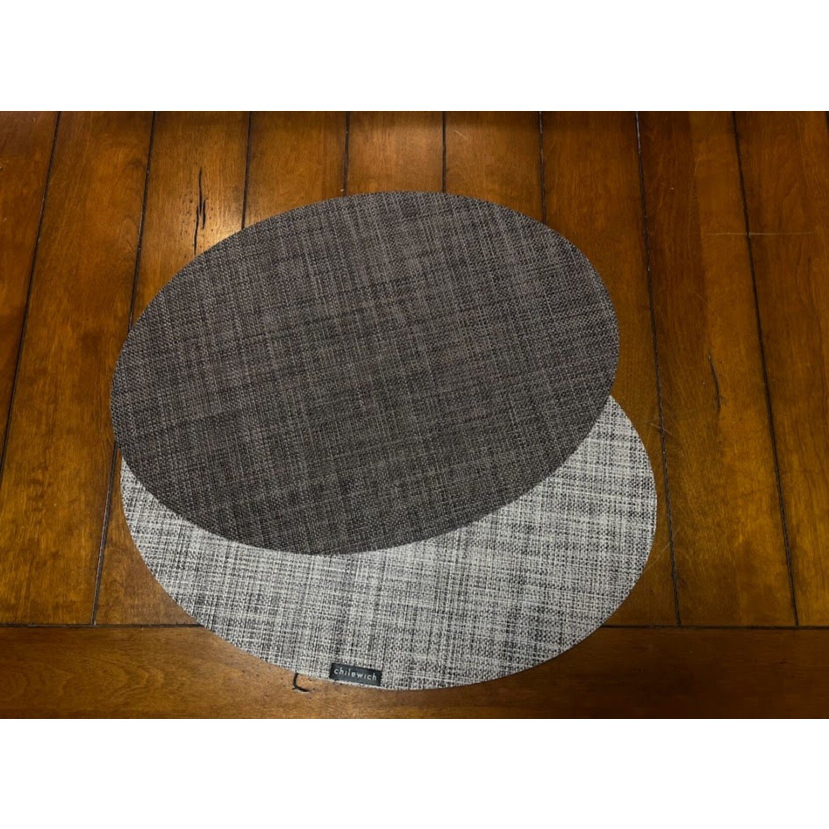 Chilewich Gravel Oval Basketweave Placemat