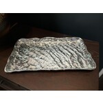 Mariposa Rectangle Wave Platter Aqua