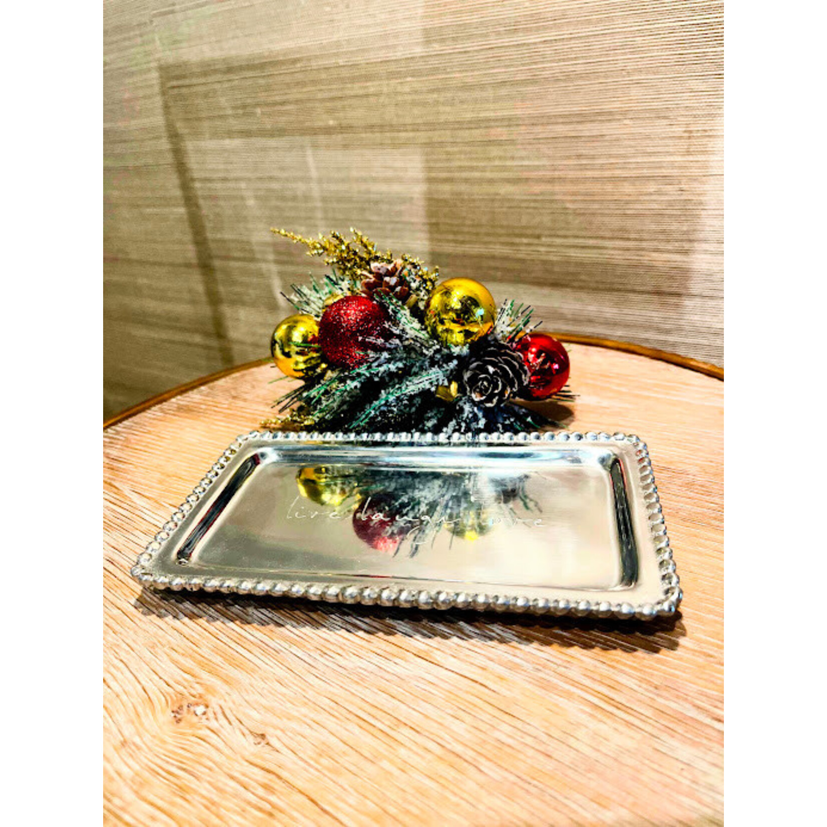 Mariposa Live Laugh Love Tray