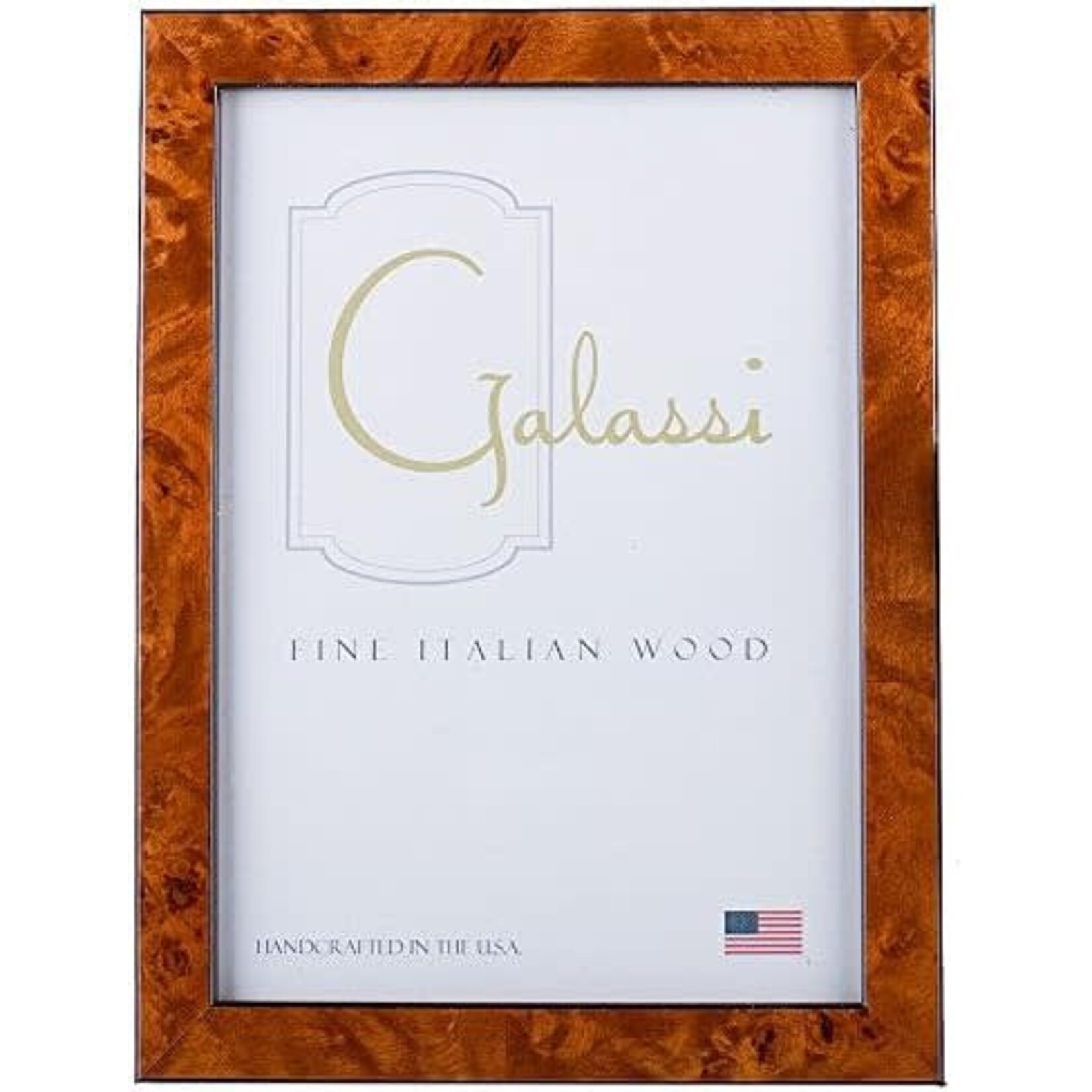 F.G. Galassi Chestnut Burl Photo Frame 4x6