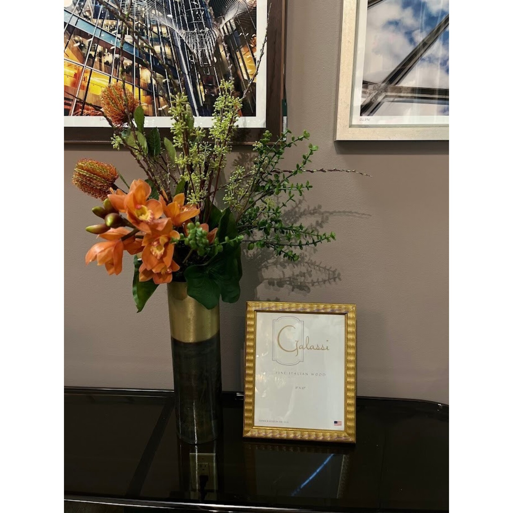 F.G. Galassi Gold Cascade Photo Frame 8x10