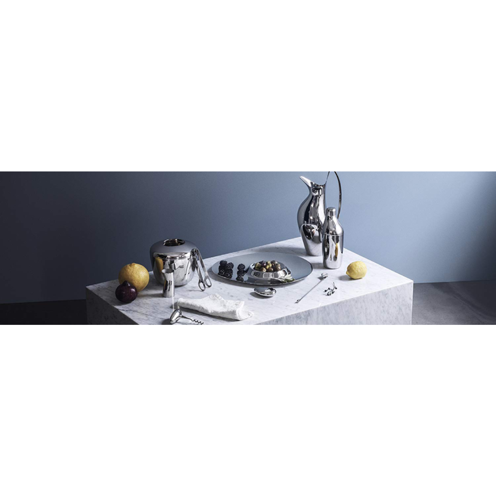 Georg Jensen Sky Icecubes Set of 4 Stainless Steel