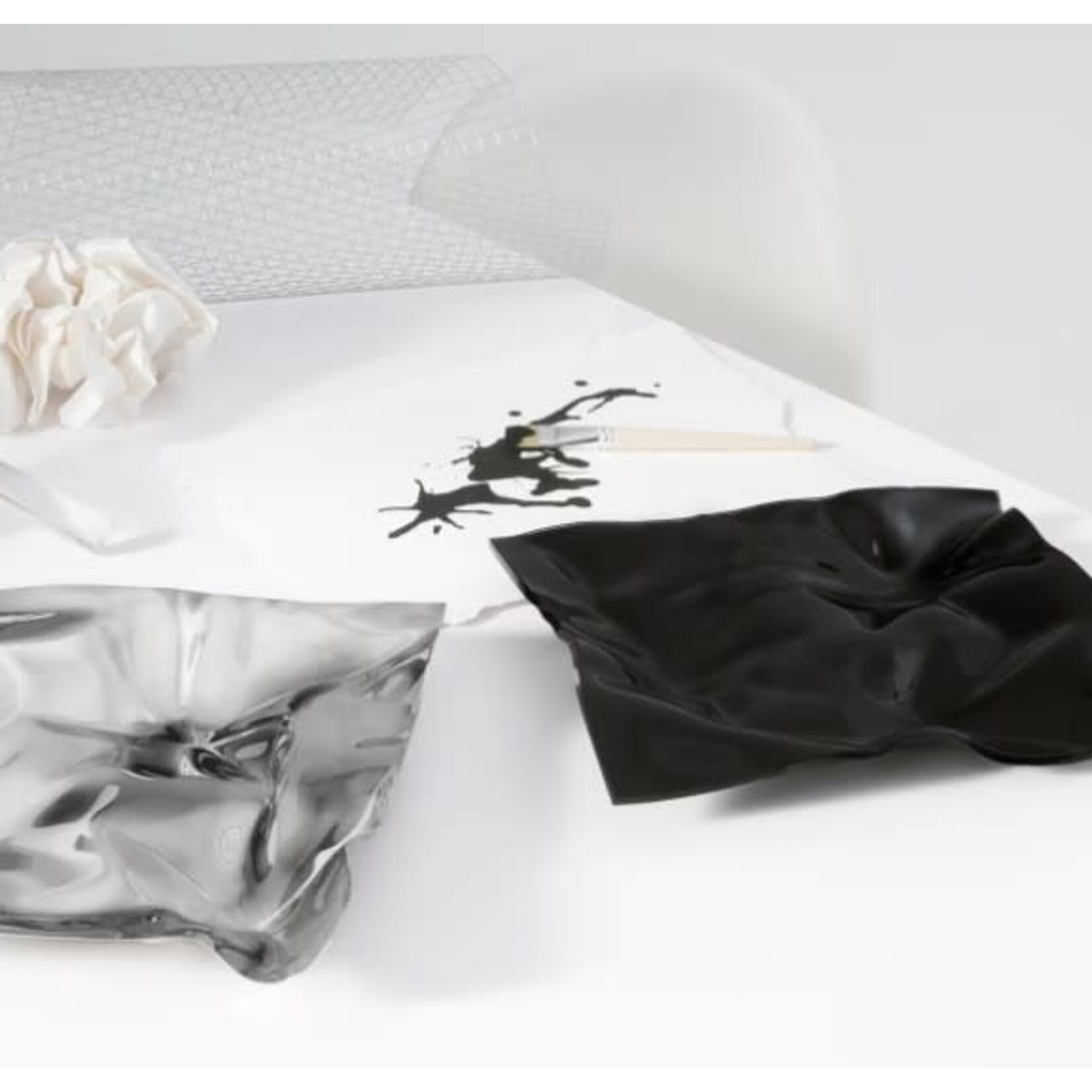 Georg Jensen Panton Tray Black Glass
