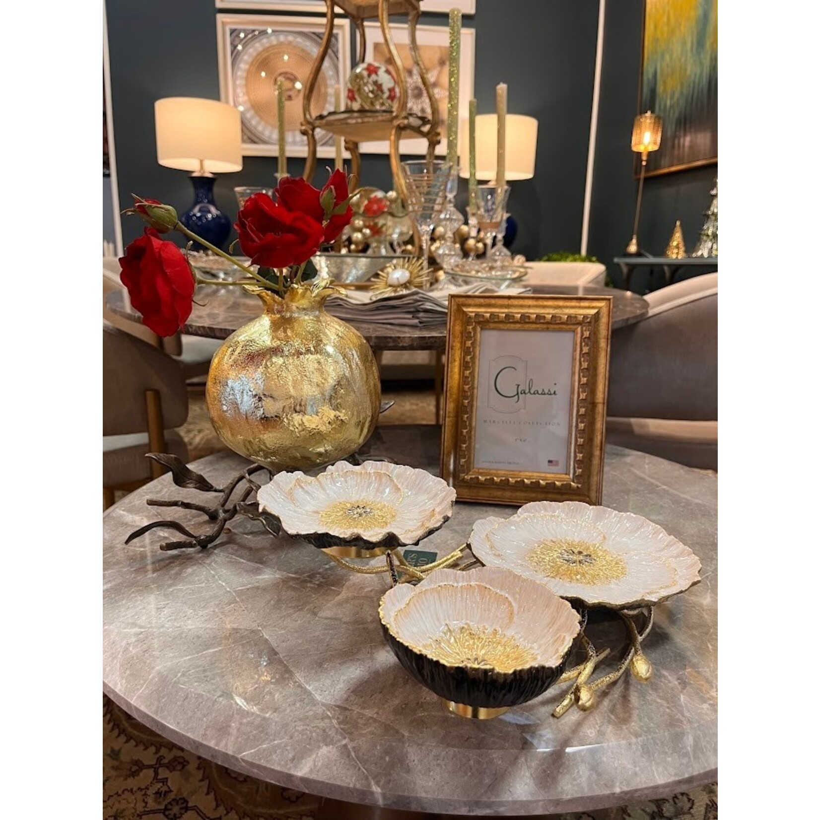 Michael Aram Anemone 3 Tier Dish