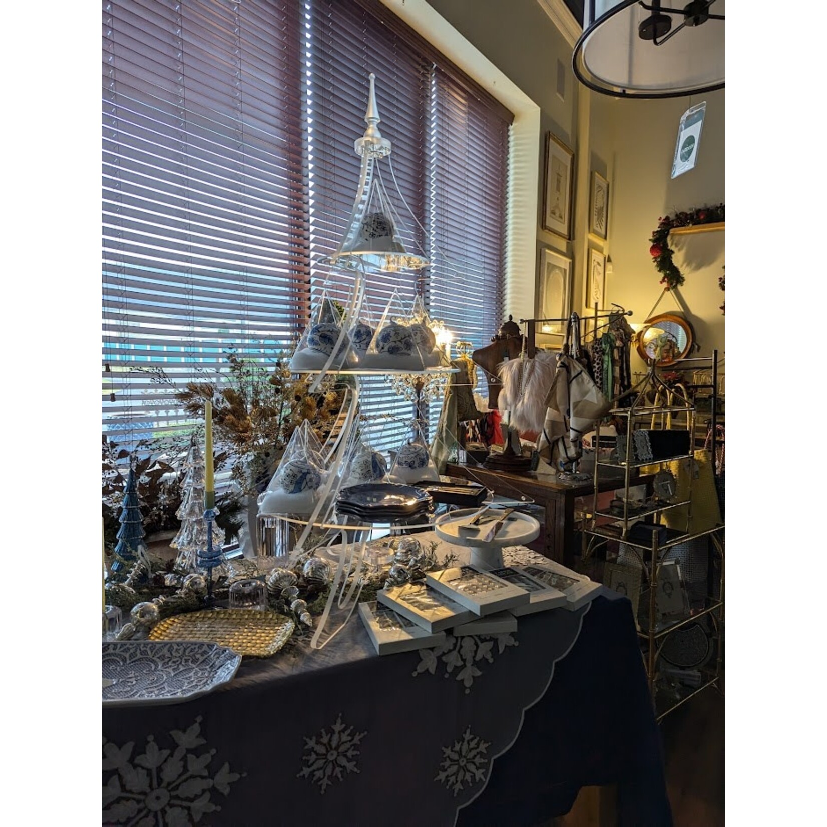 A Treasured Tree Tall Acrylic Traditional Tree Display
