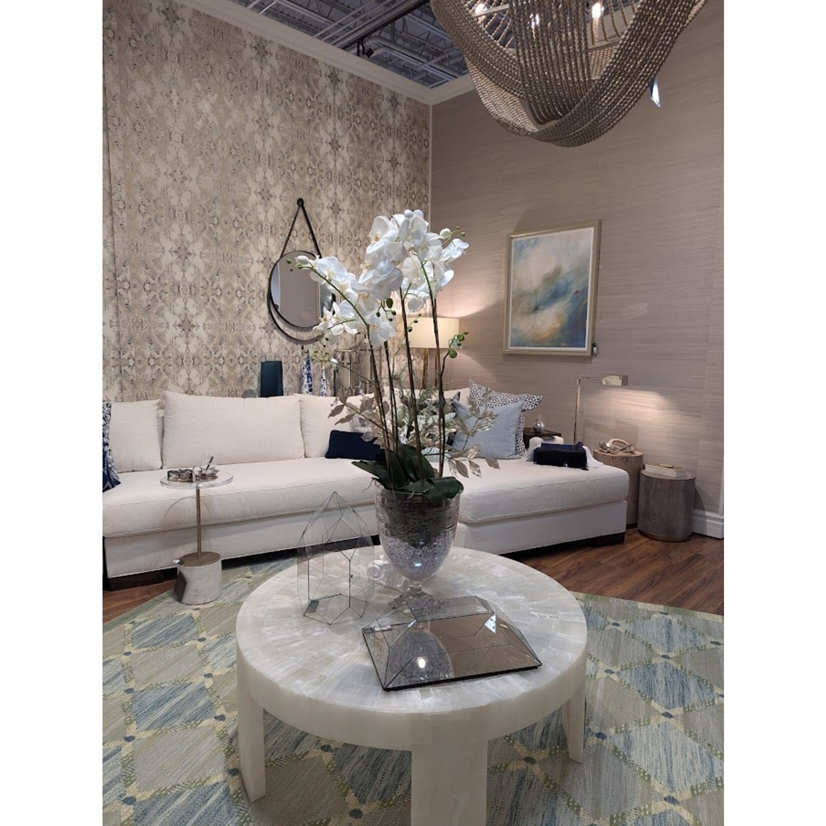 Napa Home and Garden Phalaenopsis Orchid Drop in 44"