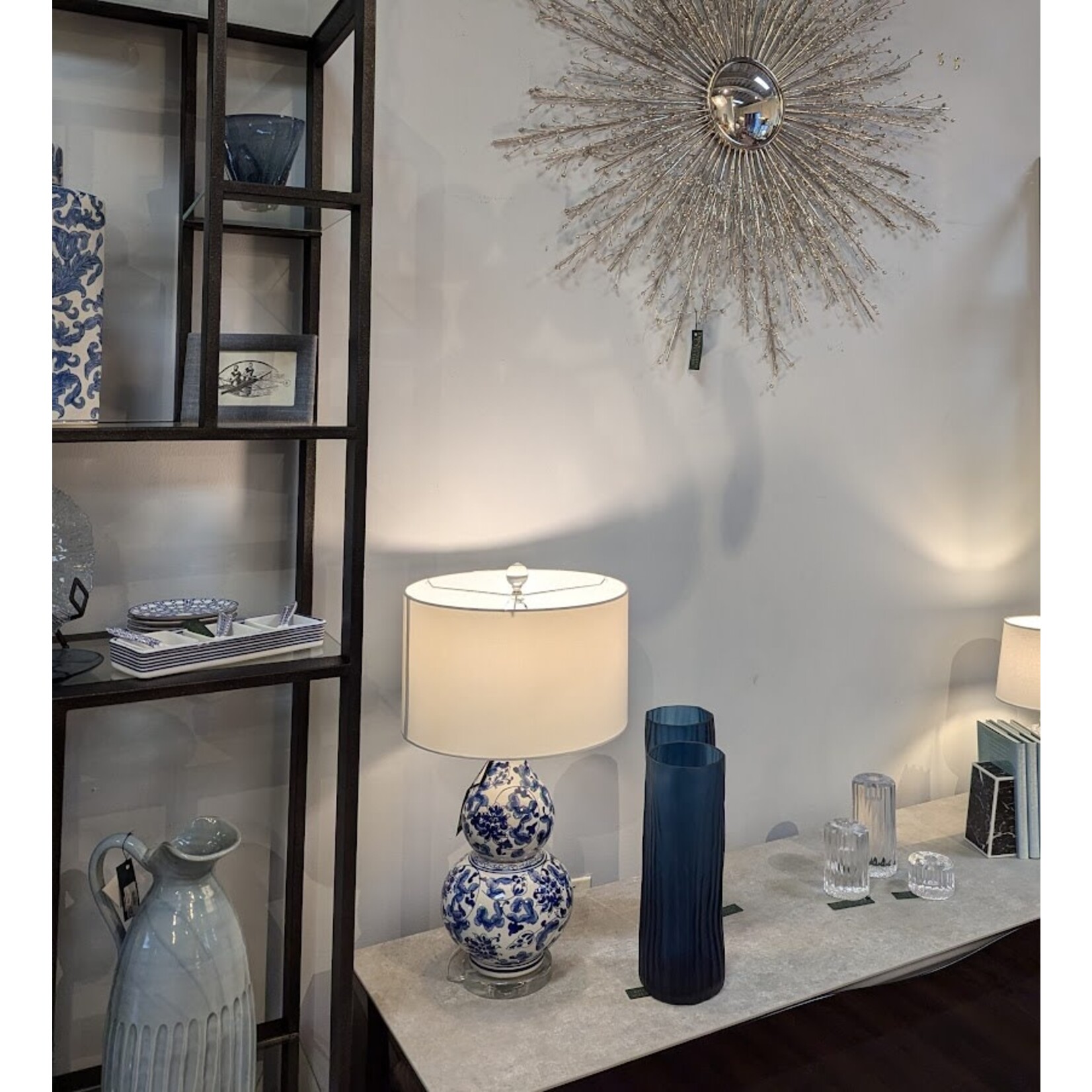 Napa Home and Garden Ming Floral Lamp