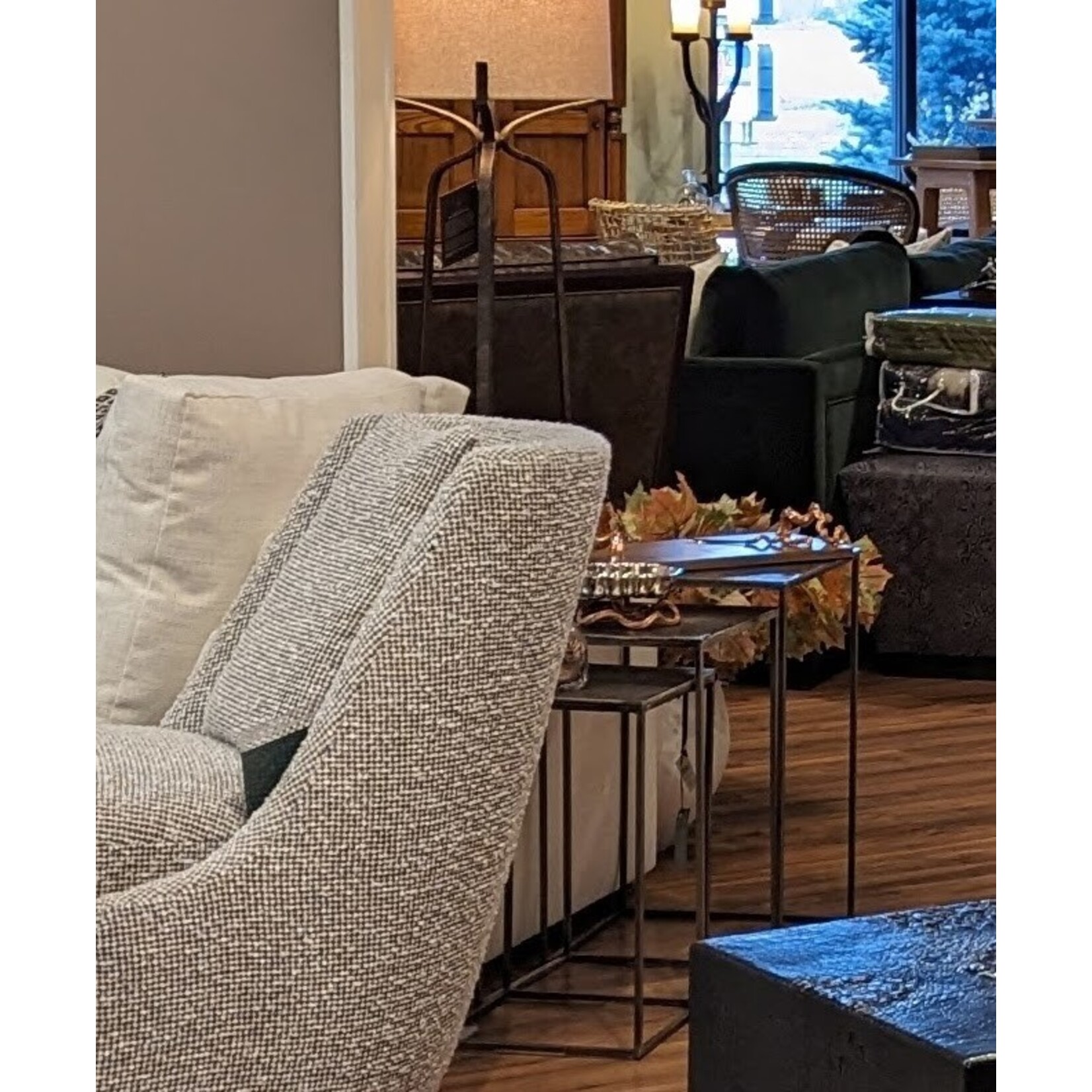 Napa Home and Garden Ridge Nested Square Side Tables  Set of 3