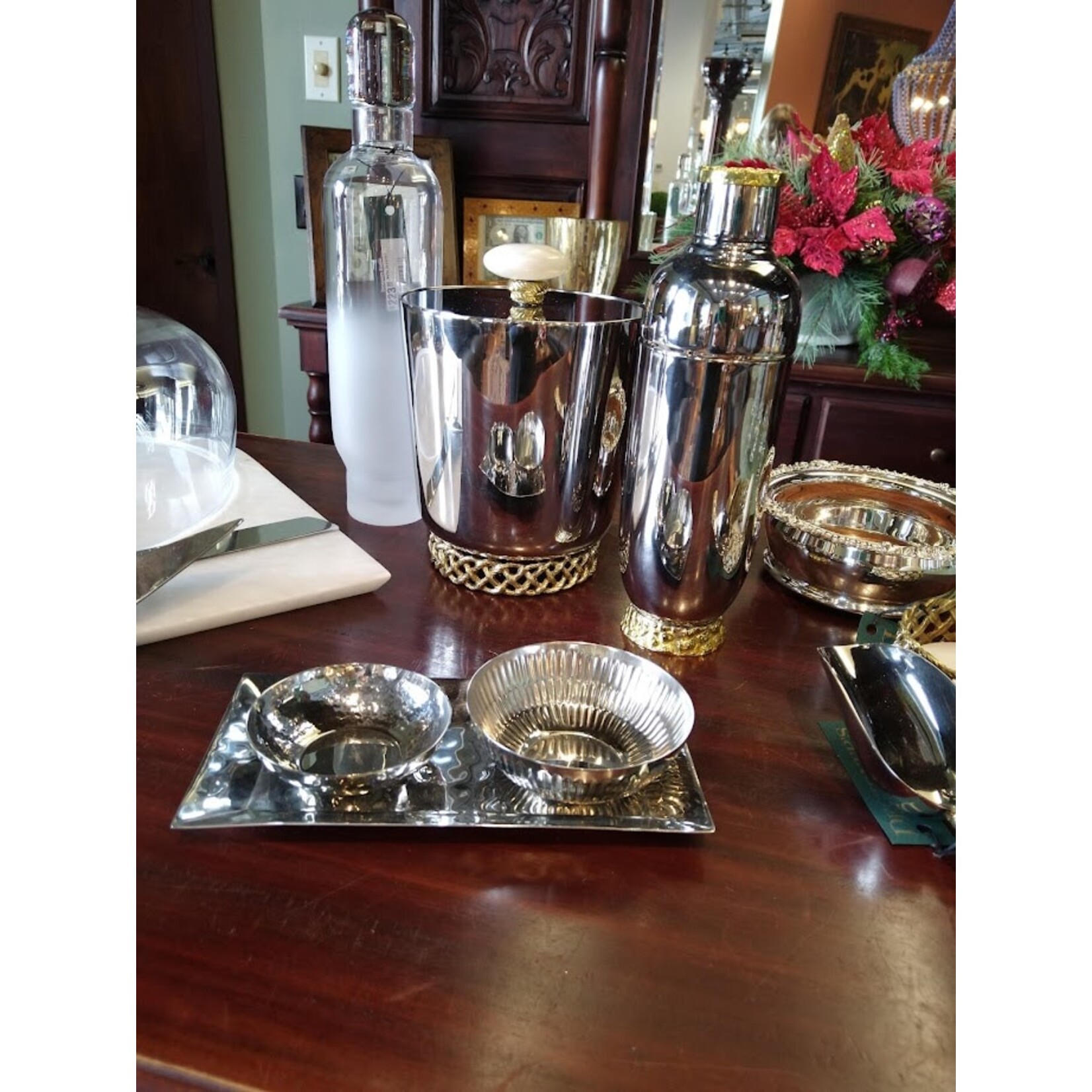 Just Slate Company Bowls & Tray Mixed Fusion Set