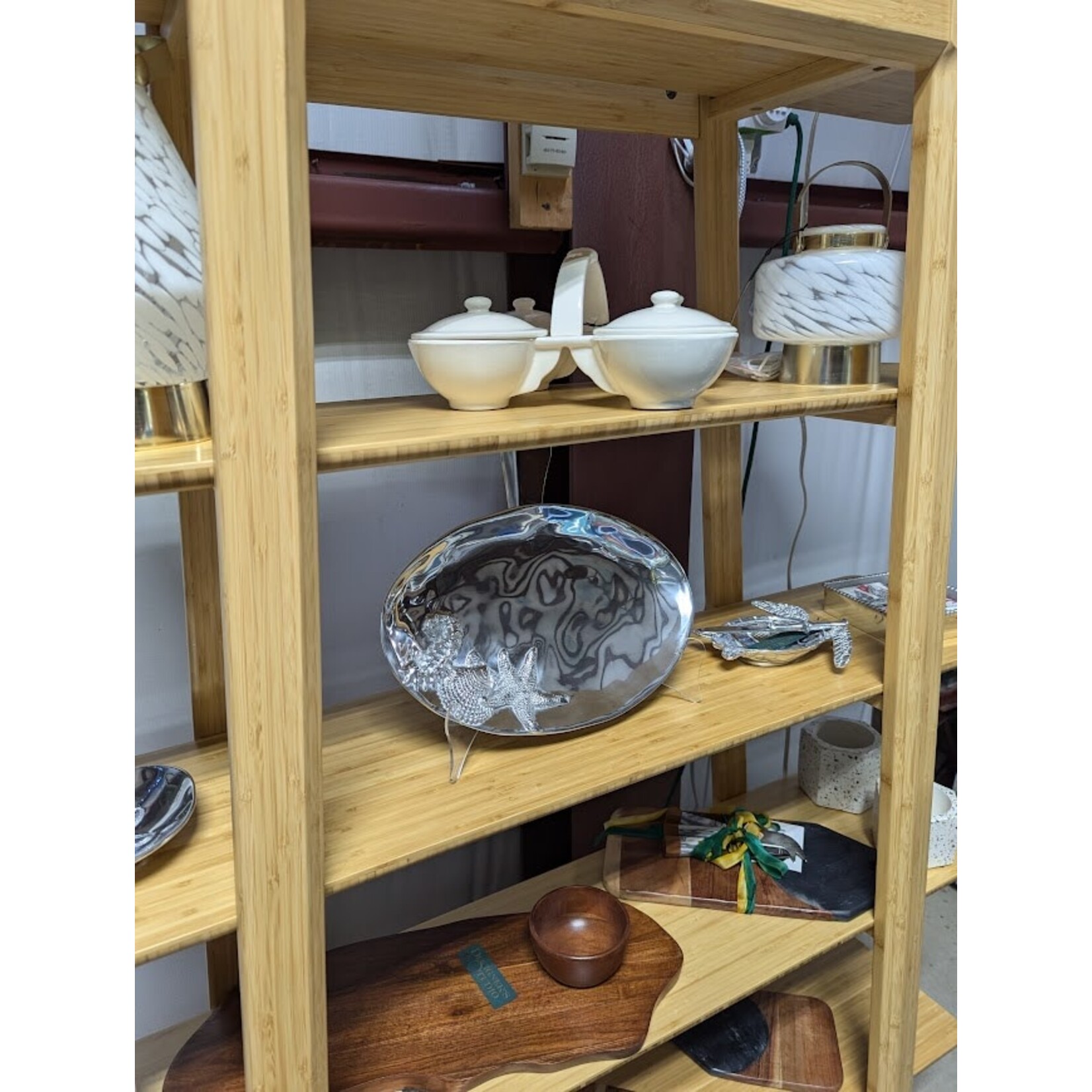 Tozai Grand Tour Glazed Olive Jar Tray