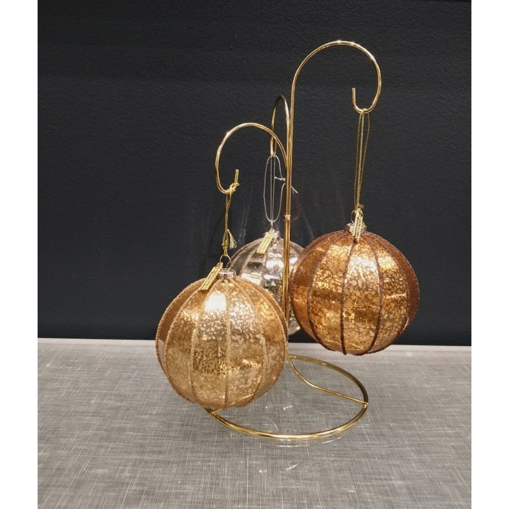 Katherine's Collection Metallic Sparkle Ball Ornament