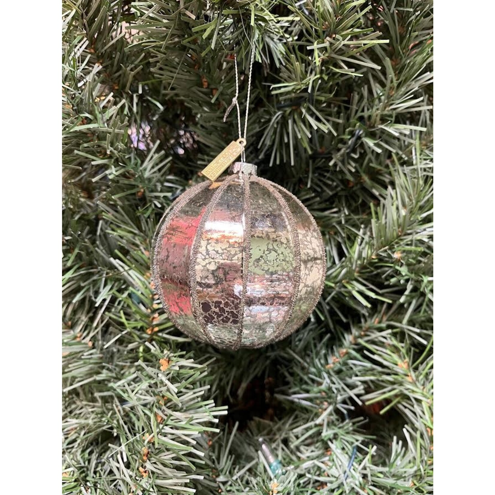 Katherine's Collection Metallic Sparkle Ball Ornament