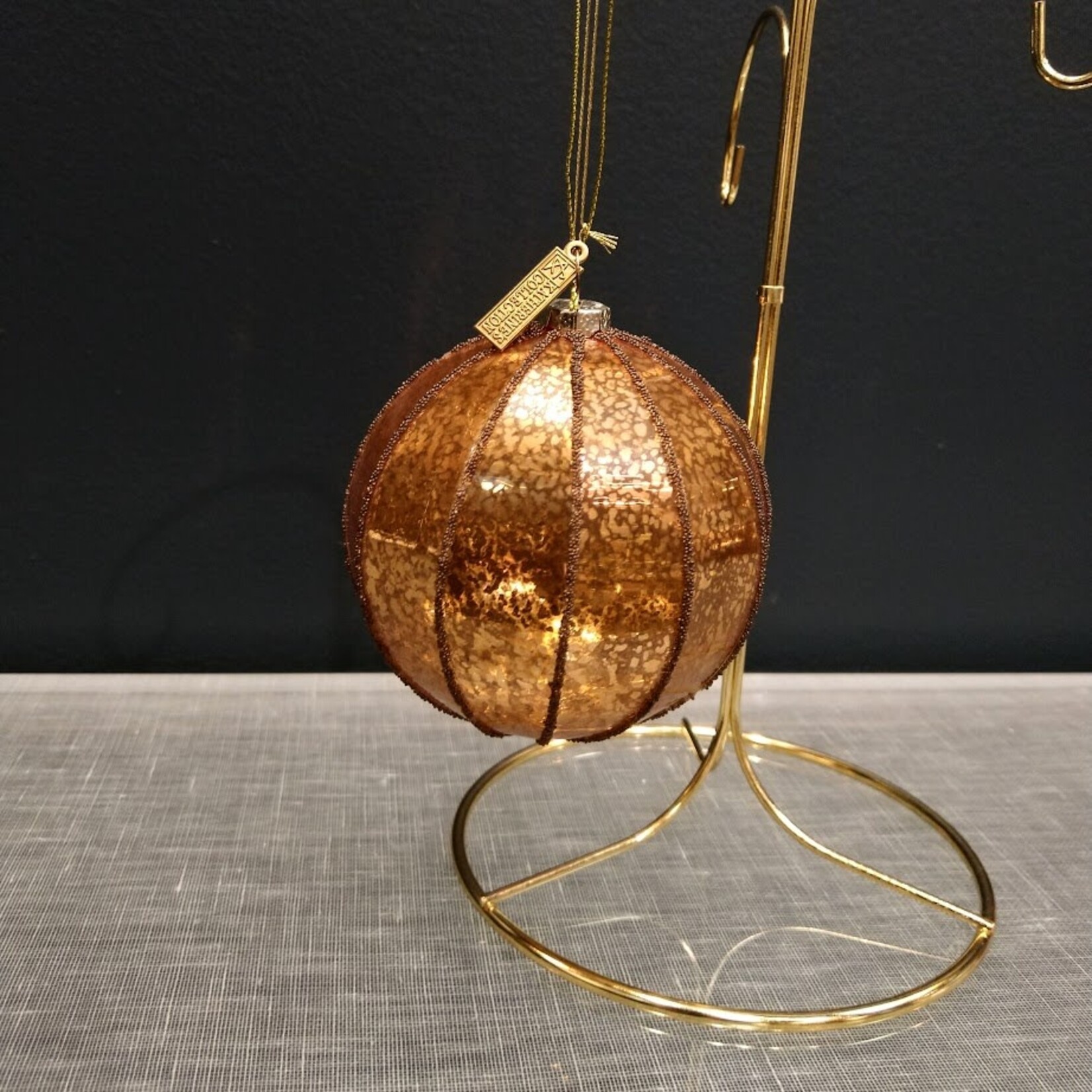 Katherine's Collection Metallic Sparkle Ball Ornament