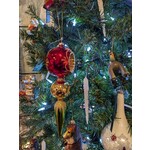 Katherine's Collection North Pole Red Green Gold  Finial Ornament