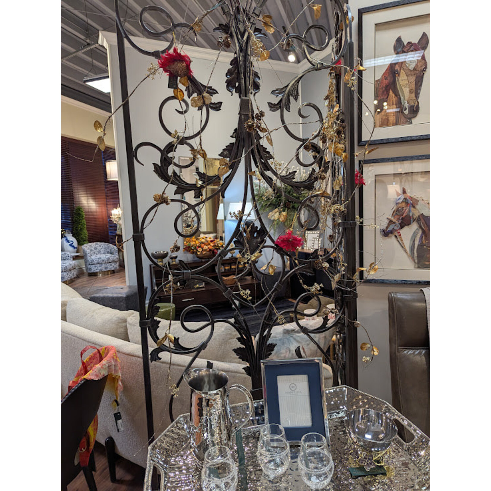 Winward Home Faux Holiday Twig & Pinecone Foliage Garland 55"