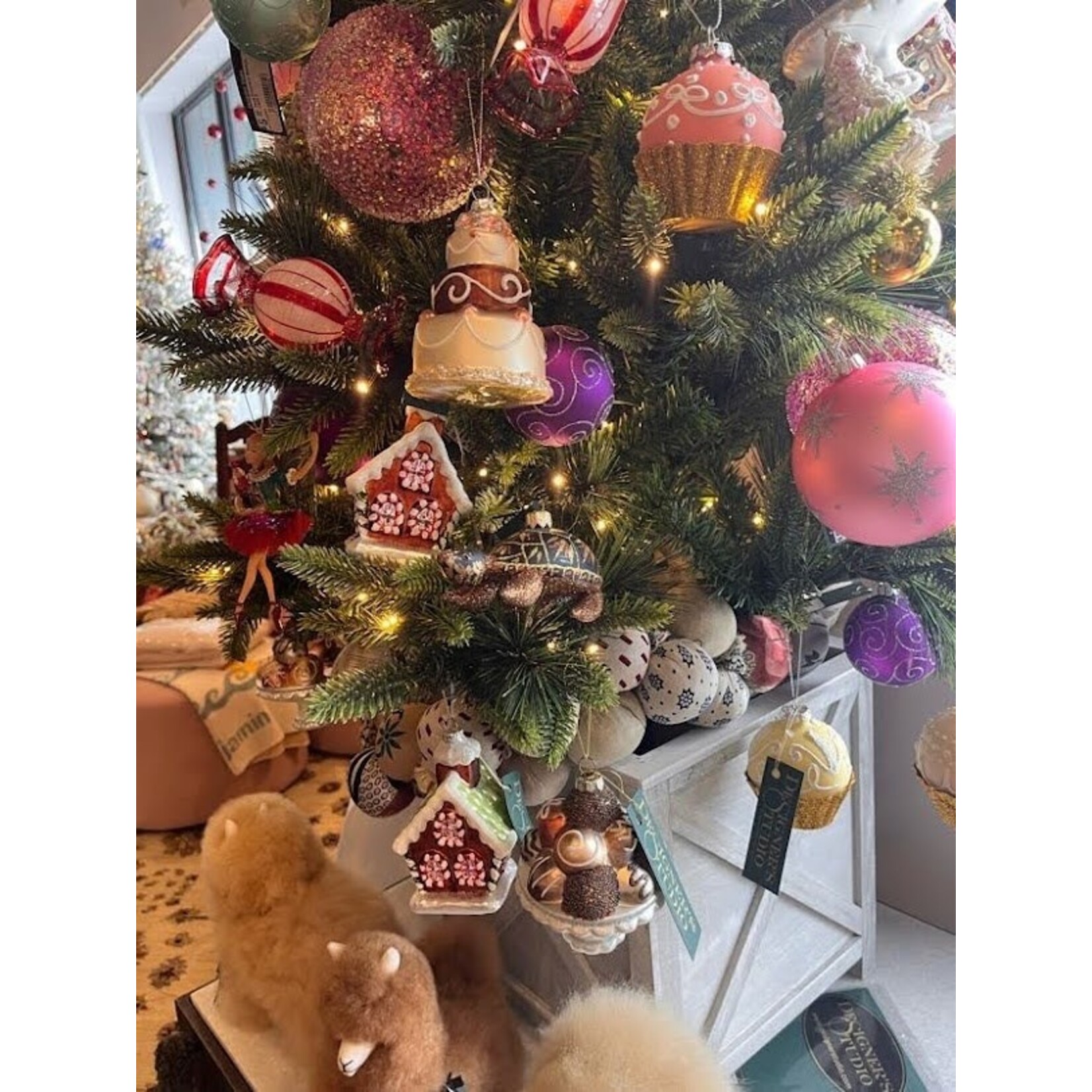 Katherine's Collection Chantilly Pastel Cupcake Ornament