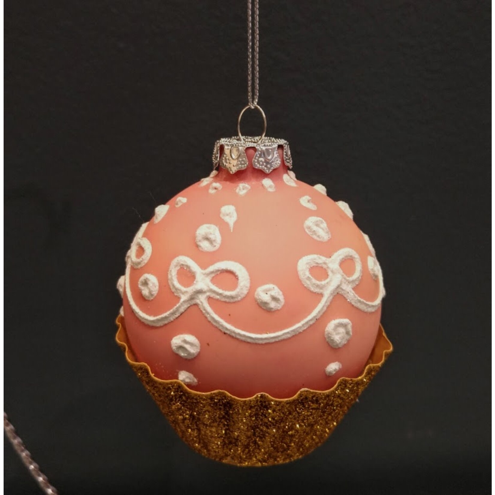 Katherine's Collection Chantilly Pastel Cupcake Ornament