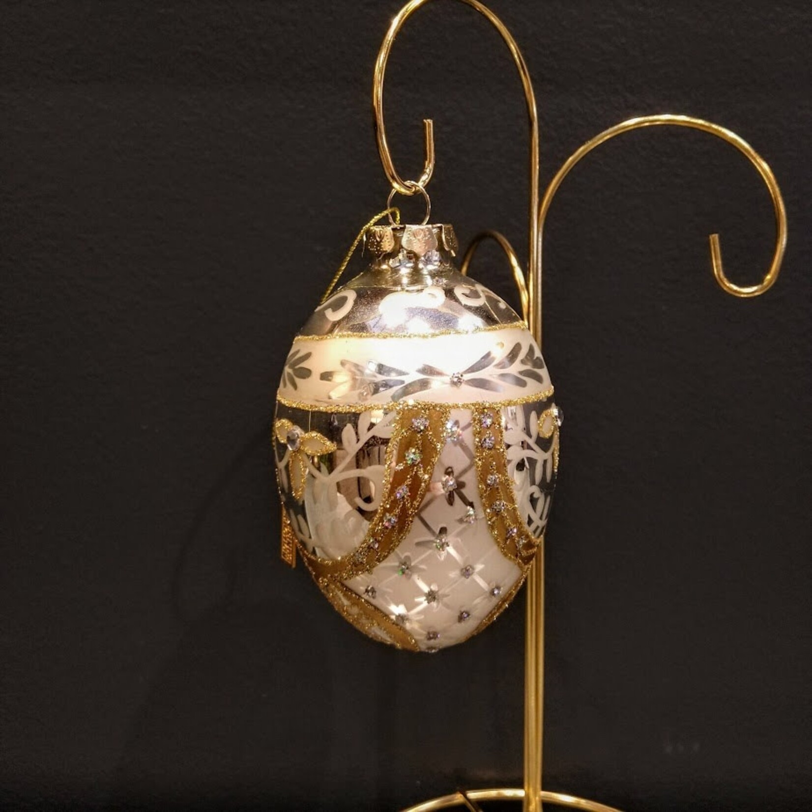 Katherine's Collection Handcrafted Faberge Style Egg Ornament