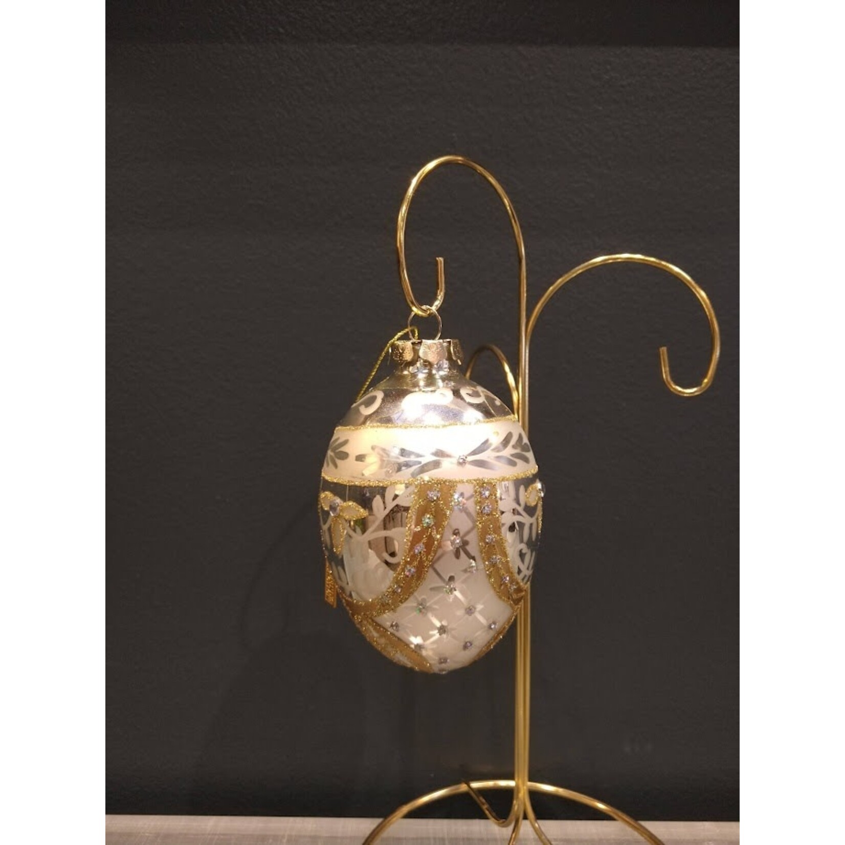 Katherine's Collection Handcrafted Faberge Style Egg Ornament