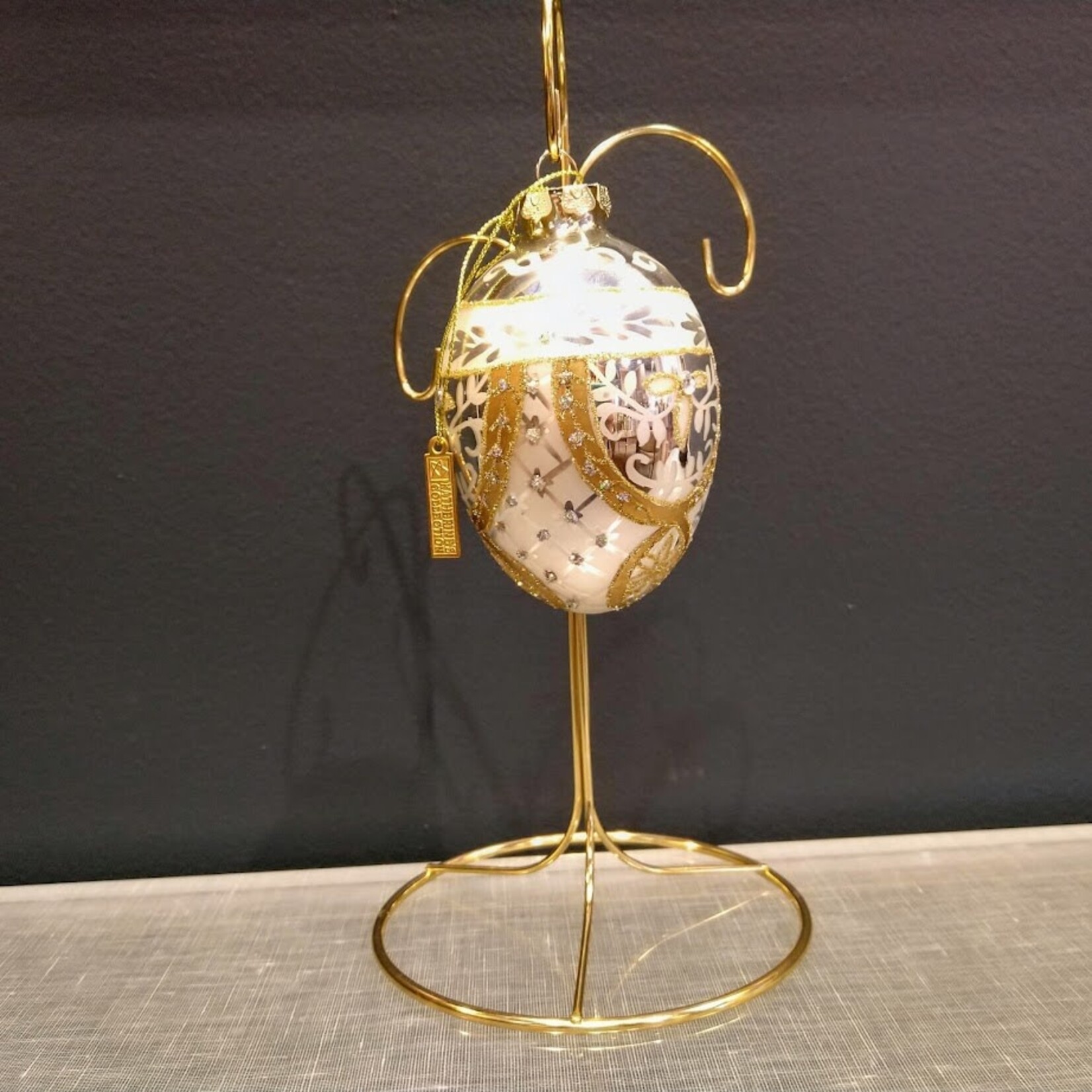 Katherine's Collection Handcrafted Faberge Style Egg Ornament