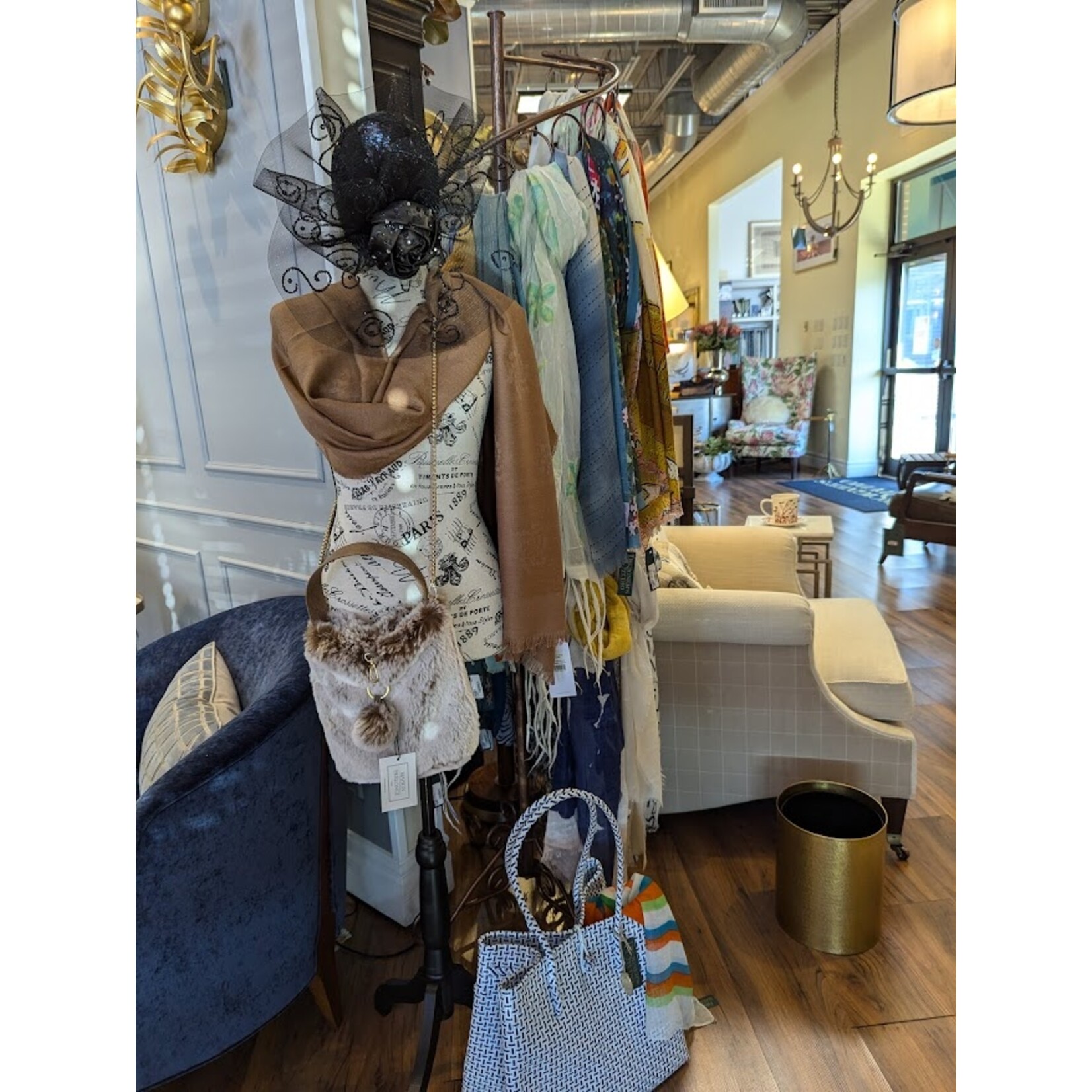 Evelyne Prelonge Mini Sac Small Faux Fur Bag