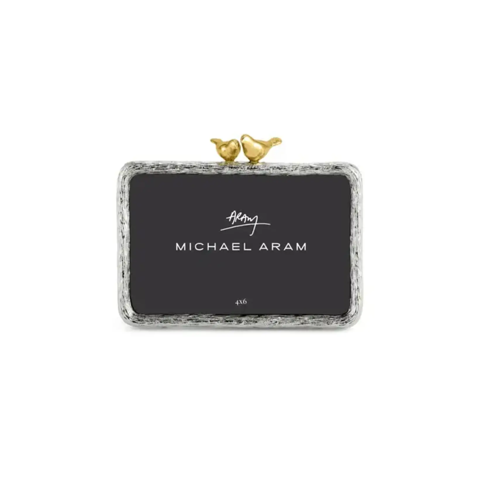 Michael Aram Lovebirds Photo Frame 4"x6"