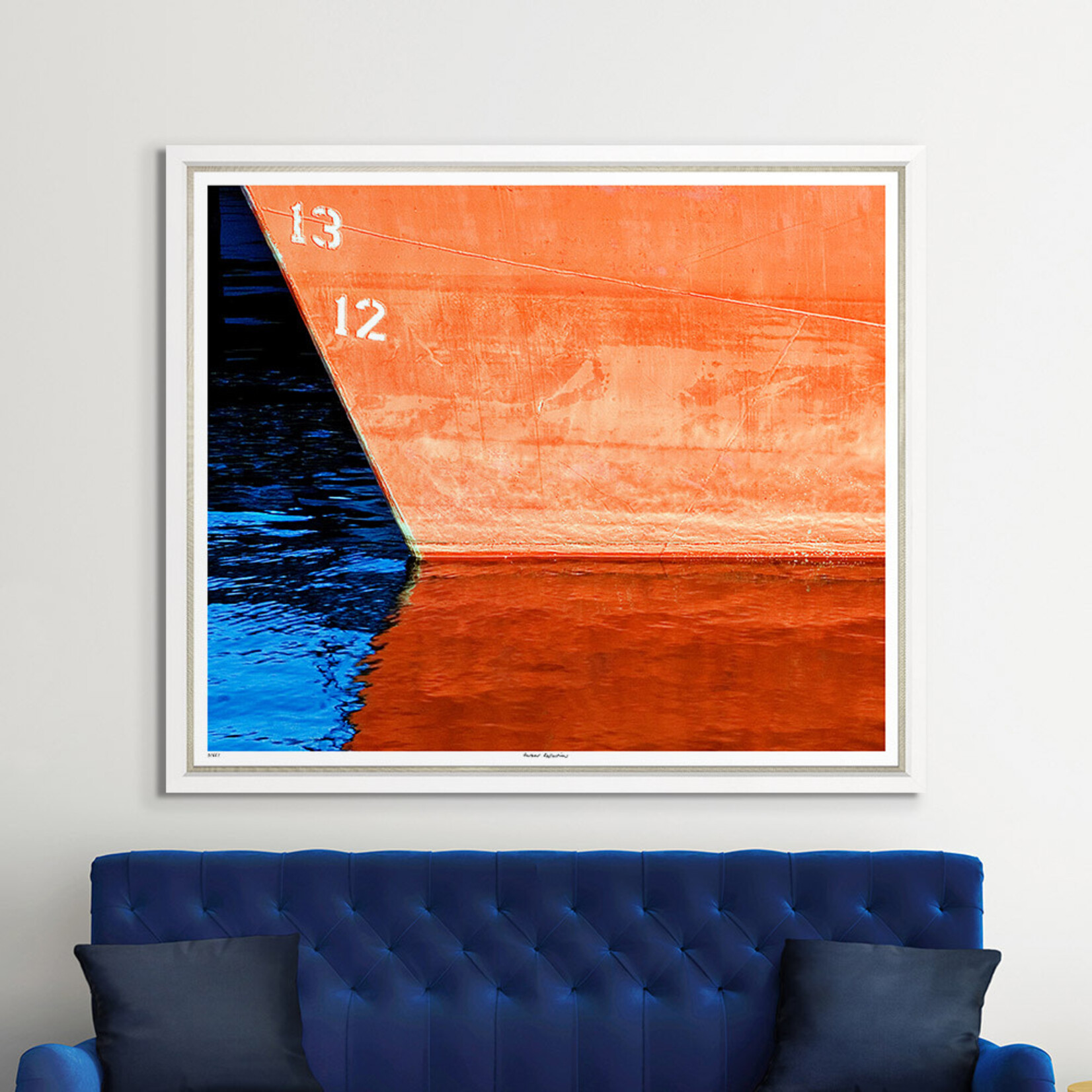 Trowbridge Gallery Harbour Reflections Framed Artwork