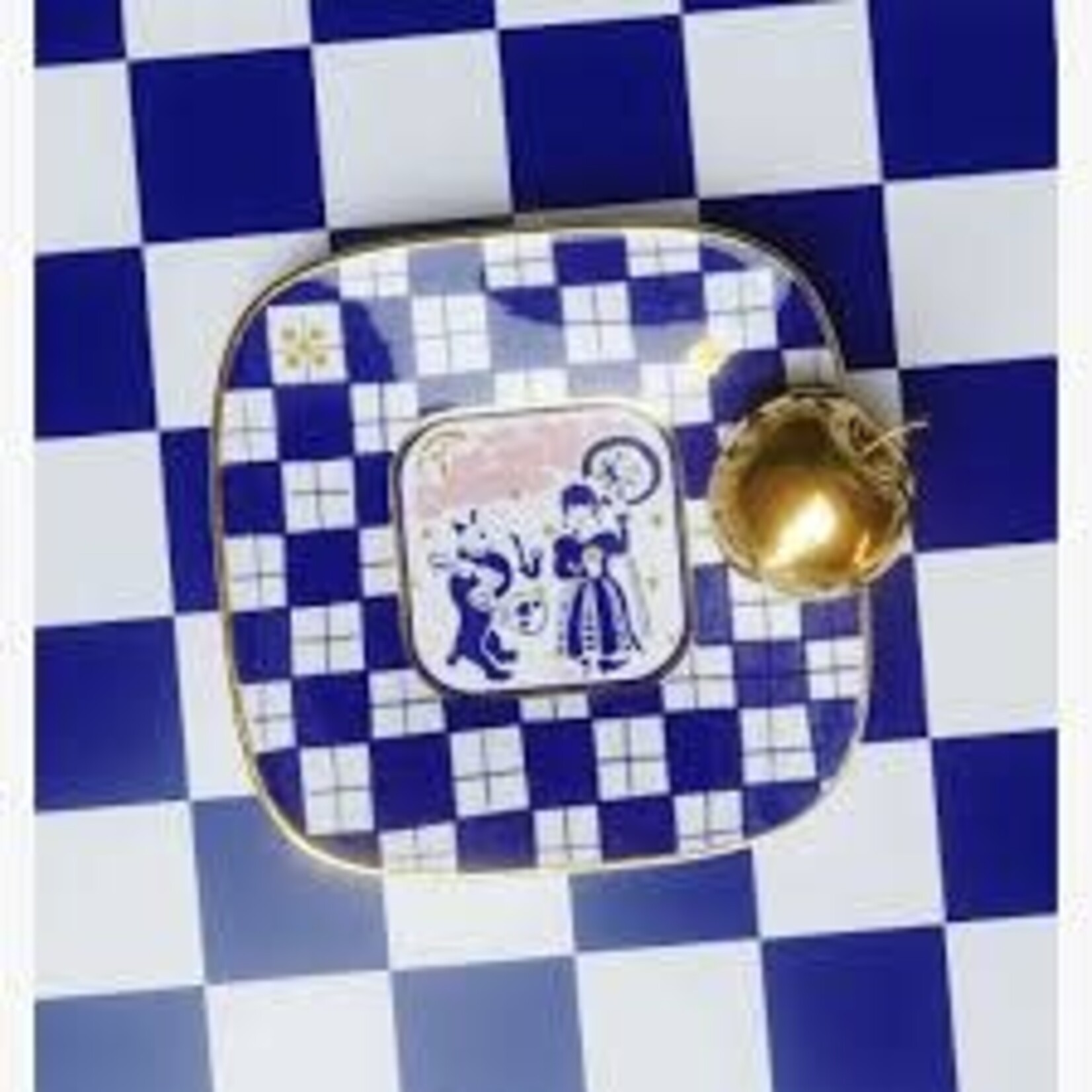 Gunia Project Square Plate Christmas Koliada