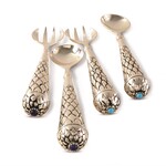 Two's Company Triton Serving Pieces Set of 2