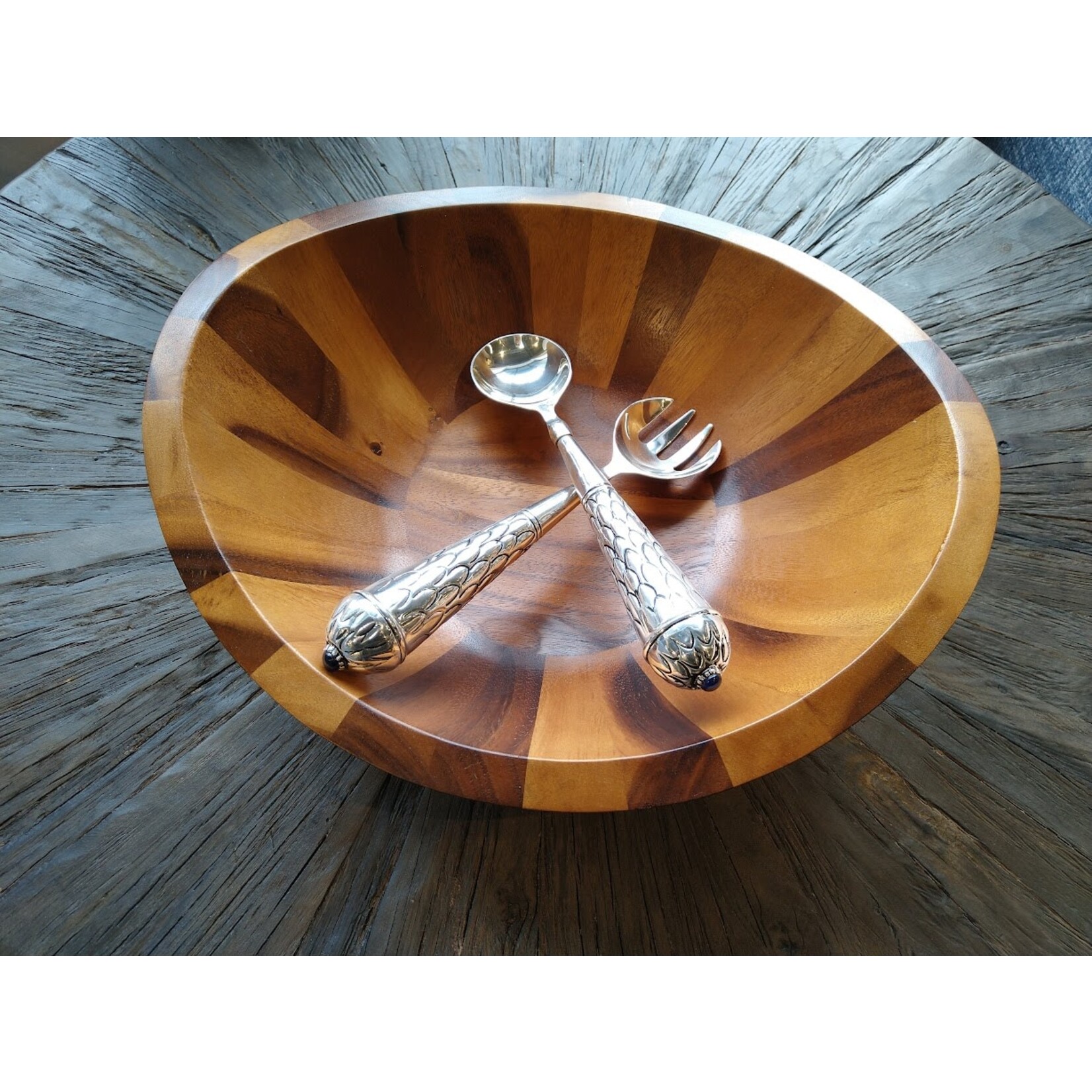 Two's Company Triton Serving Pieces Set of 2