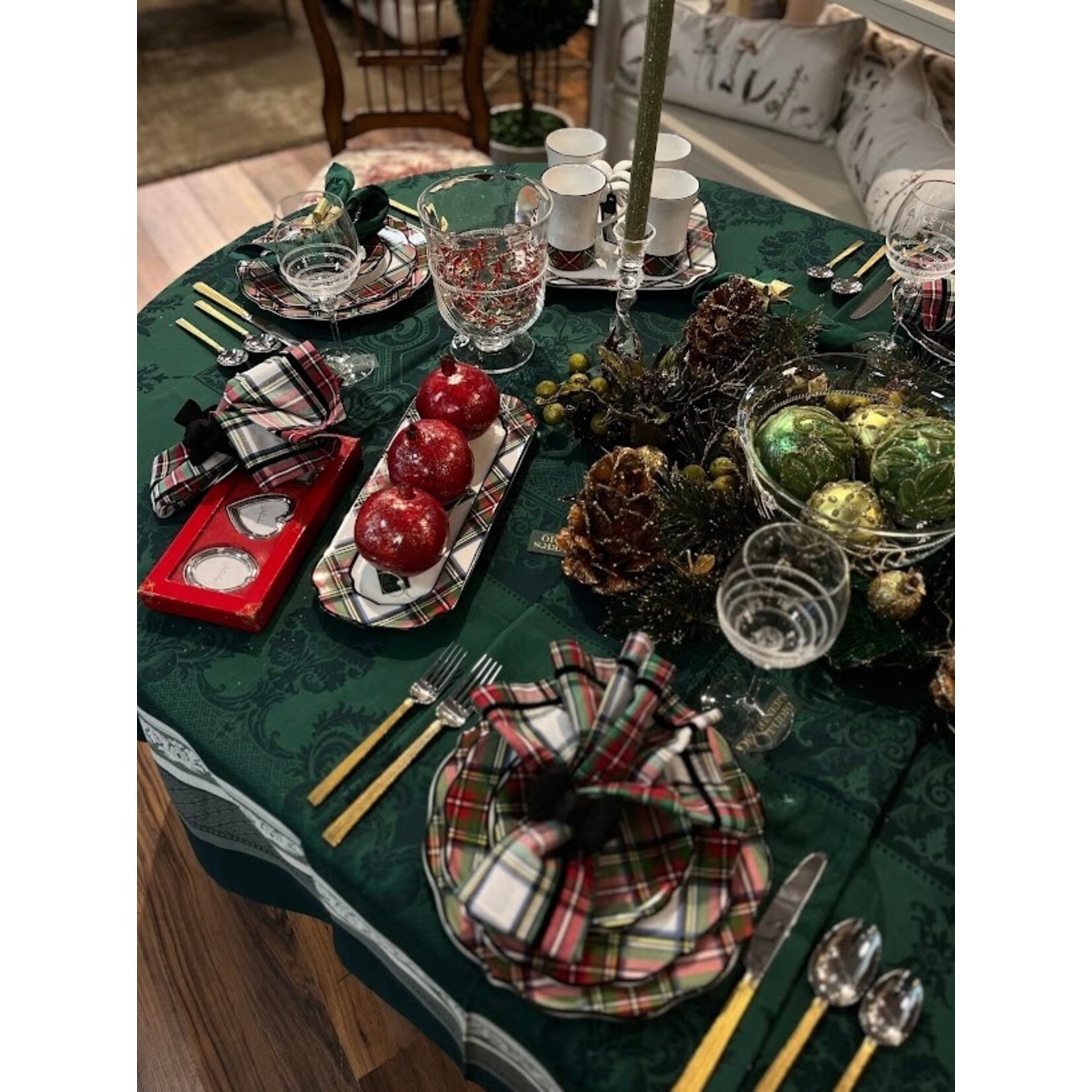 Juliska Stewart Tartan Napkin